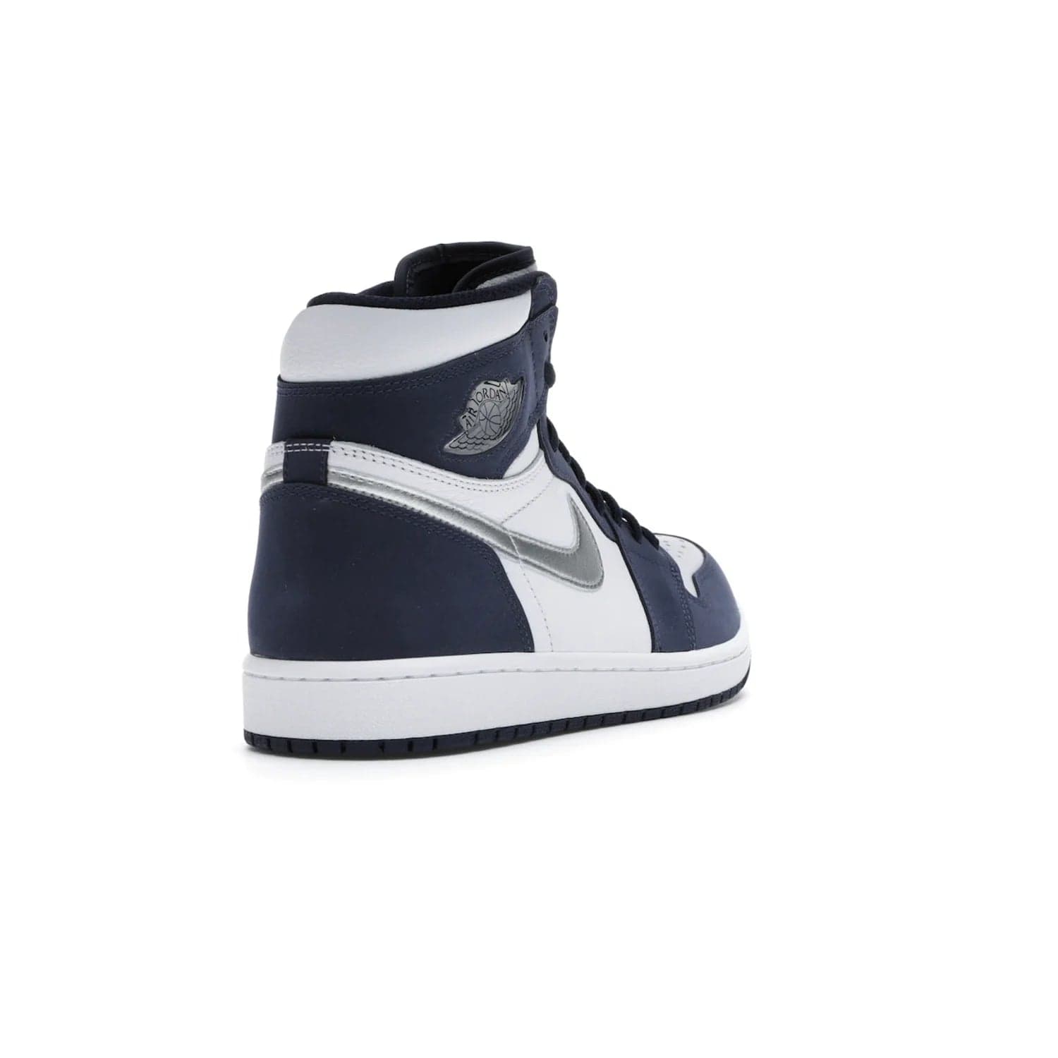 Jordan 1 Retro High COJP Midnight Navy (2020) - Image 31 - Only at www.BallersClubKickz.com - Air Jordan 1 Retro High COJP Midnight Navy - Iconic silhouette updated with a modern touch. Be ahead of the game with this timeless style. Get it now.