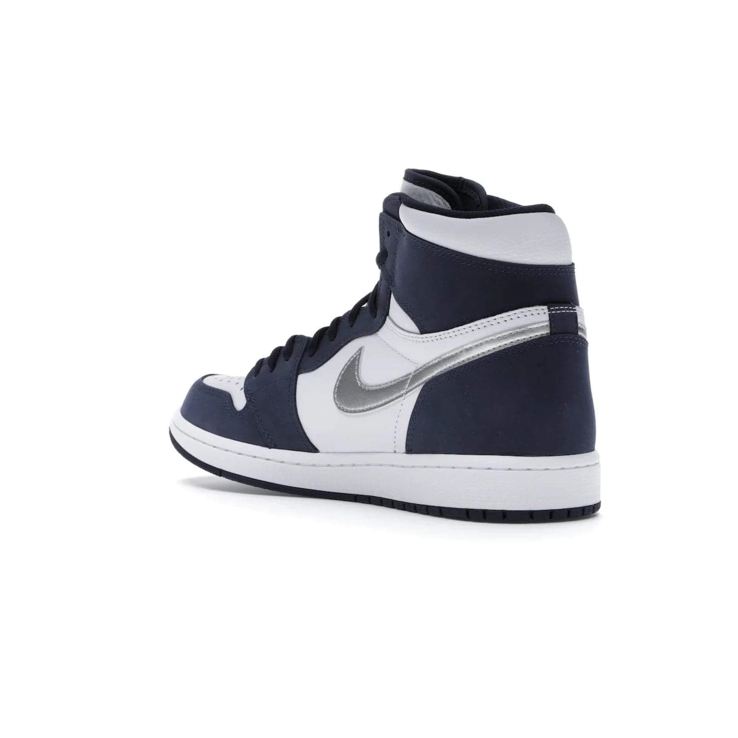Jordan 1 Retro High COJP Midnight Navy (2020) - Image 24 - Only at www.BallersClubKickz.com - Air Jordan 1 Retro High COJP Midnight Navy - Iconic silhouette updated with a modern touch. Be ahead of the game with this timeless style. Get it now.