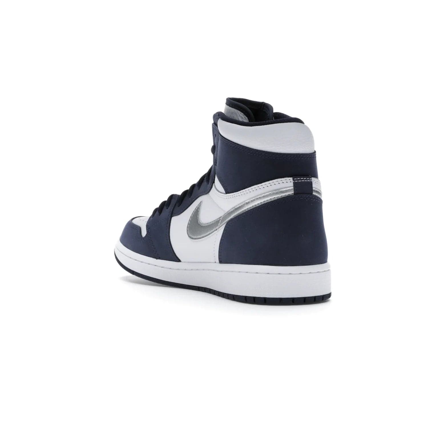 Jordan 1 Retro High COJP Midnight Navy (2020) - Image 25 - Only at www.BallersClubKickz.com - Air Jordan 1 Retro High COJP Midnight Navy - Iconic silhouette updated with a modern touch. Be ahead of the game with this timeless style. Get it now.