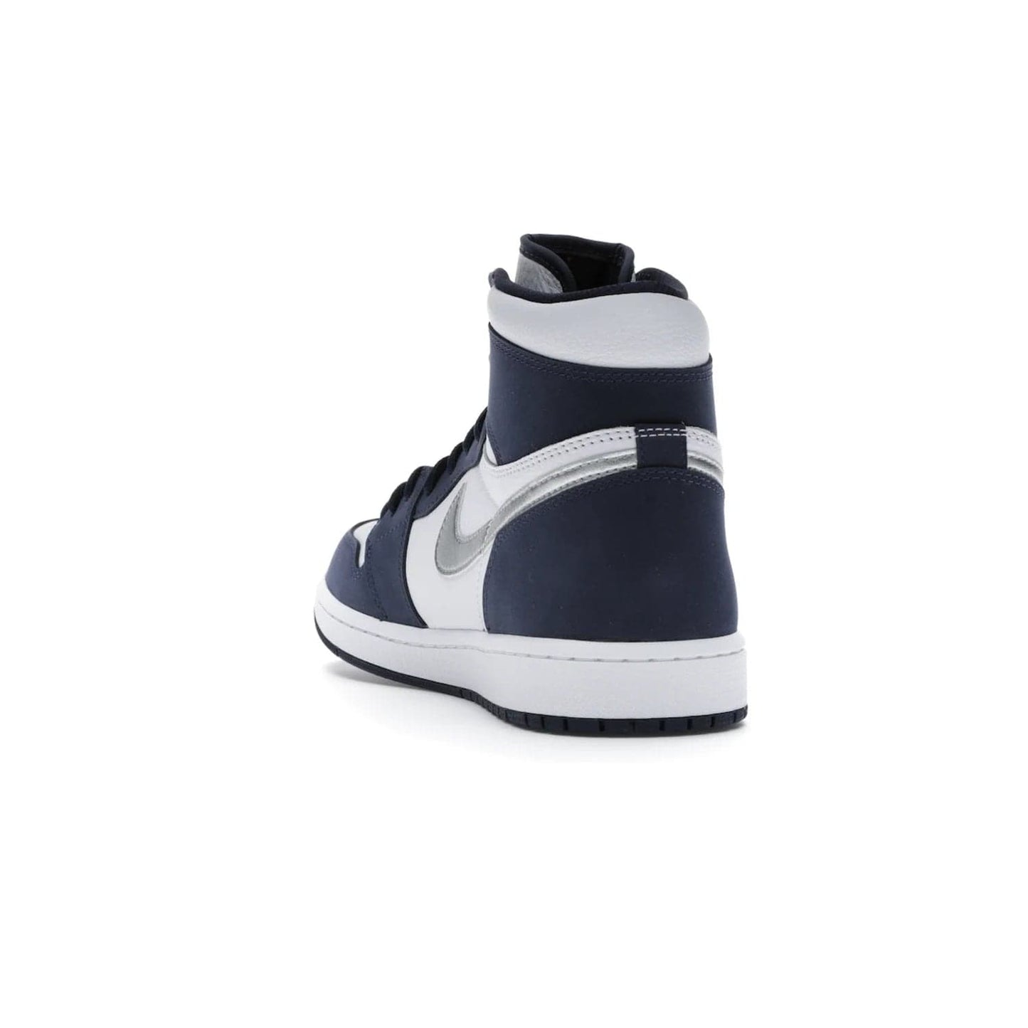 Jordan 1 Retro High COJP Midnight Navy (2020) - Image 26 - Only at www.BallersClubKickz.com - Air Jordan 1 Retro High COJP Midnight Navy - Iconic silhouette updated with a modern touch. Be ahead of the game with this timeless style. Get it now.