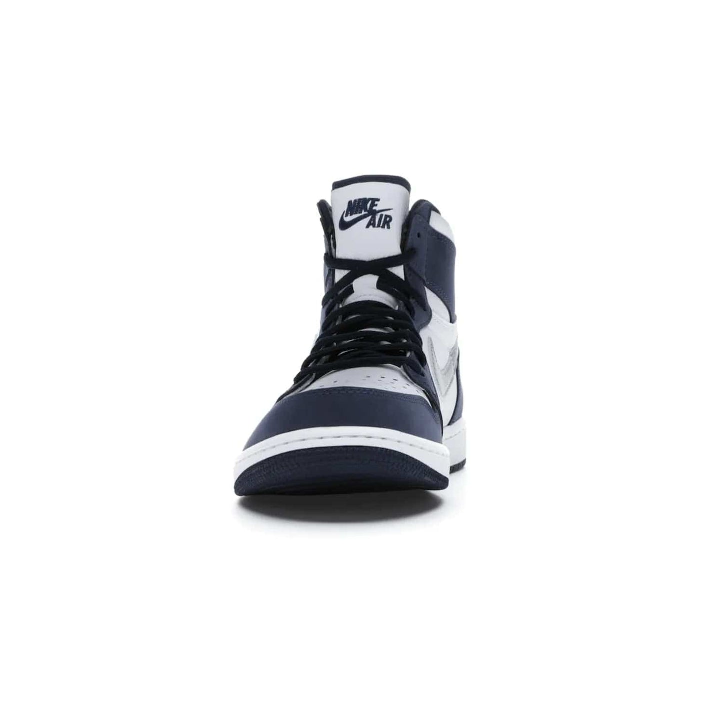 Jordan 1 Retro High COJP Midnight Navy (2020) - Image 11 - Only at www.BallersClubKickz.com - Air Jordan 1 Retro High COJP Midnight Navy - Iconic silhouette updated with a modern touch. Be ahead of the game with this timeless style. Get it now.