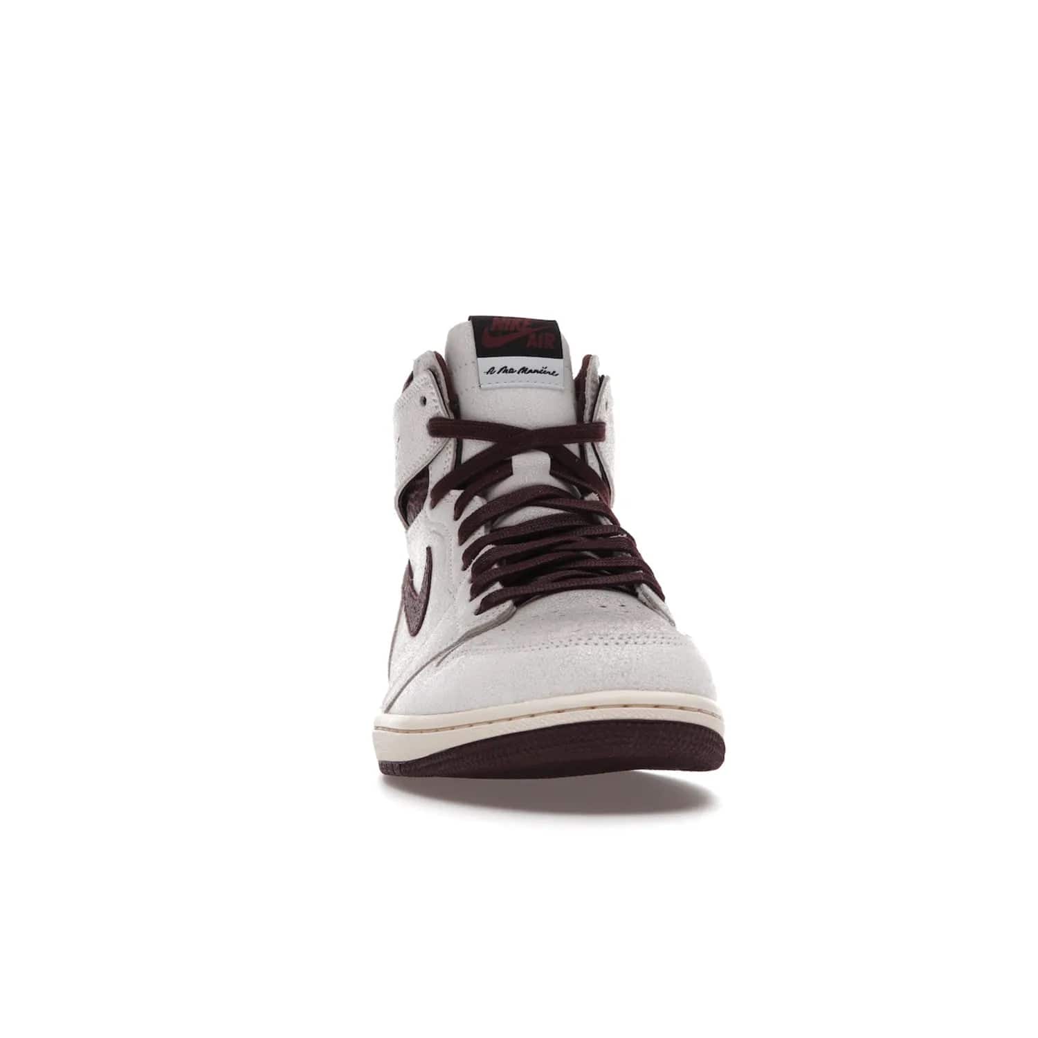 Jordan 1 Retro High OG A Ma Maniére - Image 9 - Only at www.BallersClubKickz.com - Luxury meets style with the Air Jordan 1 A Ma Maniére. Premium leather, reptilian-textured leather collars and Swooshes, quilted lining, and yellowed soles come together to create a vintage yet modern sneaker, perfect for any occasion. Released in November 2021.