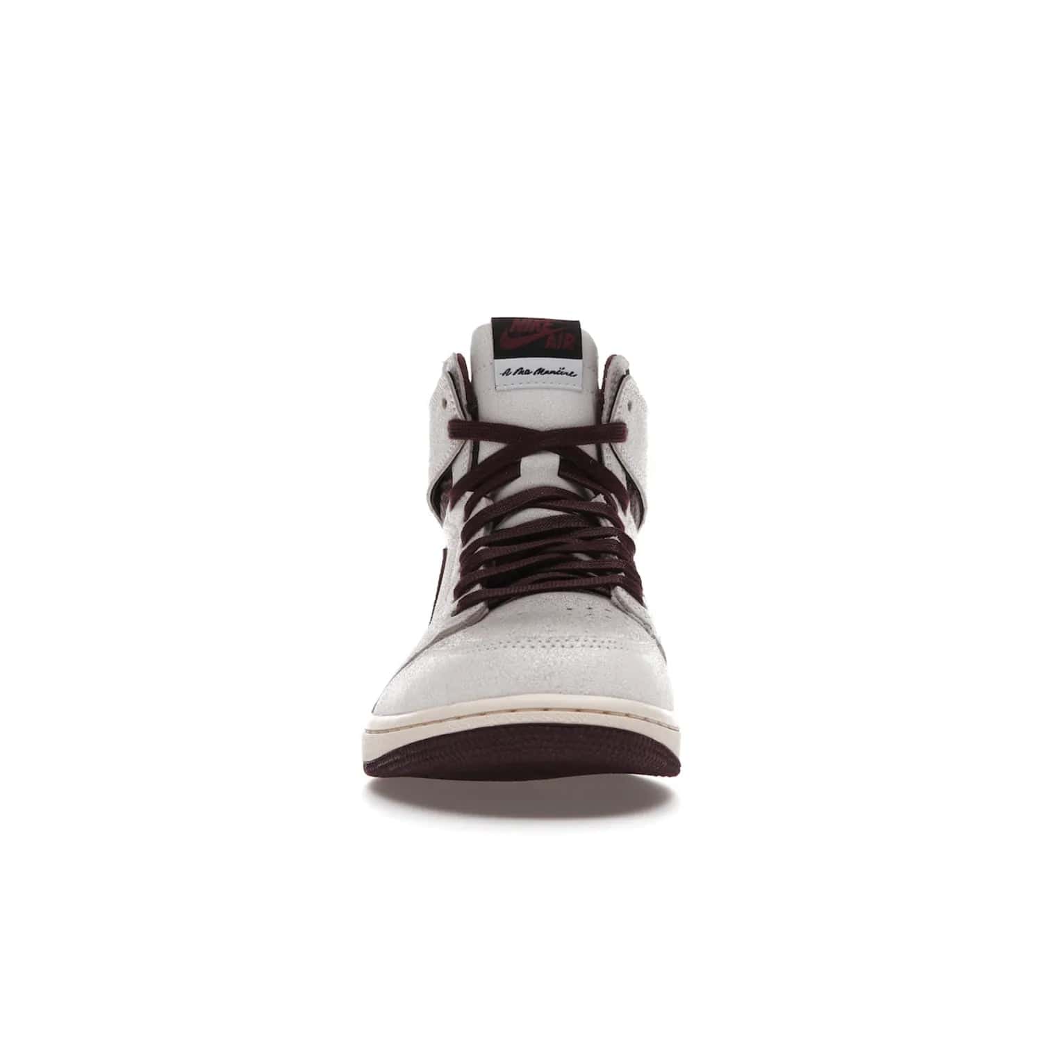 Jordan 1 Retro High OG A Ma Maniére - Image 10 - Only at www.BallersClubKickz.com - Luxury meets style with the Air Jordan 1 A Ma Maniére. Premium leather, reptilian-textured leather collars and Swooshes, quilted lining, and yellowed soles come together to create a vintage yet modern sneaker, perfect for any occasion. Released in November 2021.
