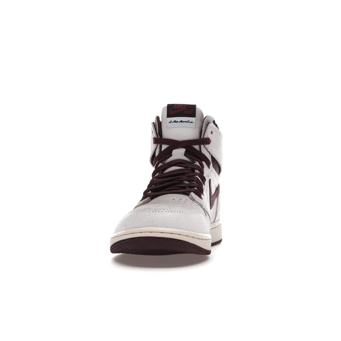 Jordan 1 Retro High OG A Ma Maniére - Image 11 - Only at www.BallersClubKickz.com - Luxury meets style with the Air Jordan 1 A Ma Maniére. Premium leather, reptilian-textured leather collars and Swooshes, quilted lining, and yellowed soles come together to create a vintage yet modern sneaker, perfect for any occasion. Released in November 2021.
