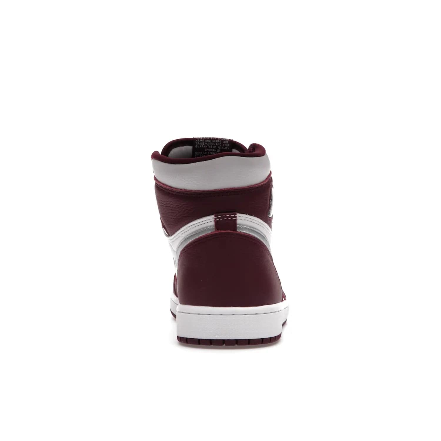 Jordan 1 Retro High OG Bordeaux - Image 28 - Only at www.BallersClubKickz.com - Shop the classic Air Jordan 1 High Bordeaux with a modern high-top cut. The timeless Bordeaux and White-Metallic Silver colorway, releasing Nov 20, 2021, is perfect for practice or a night out.