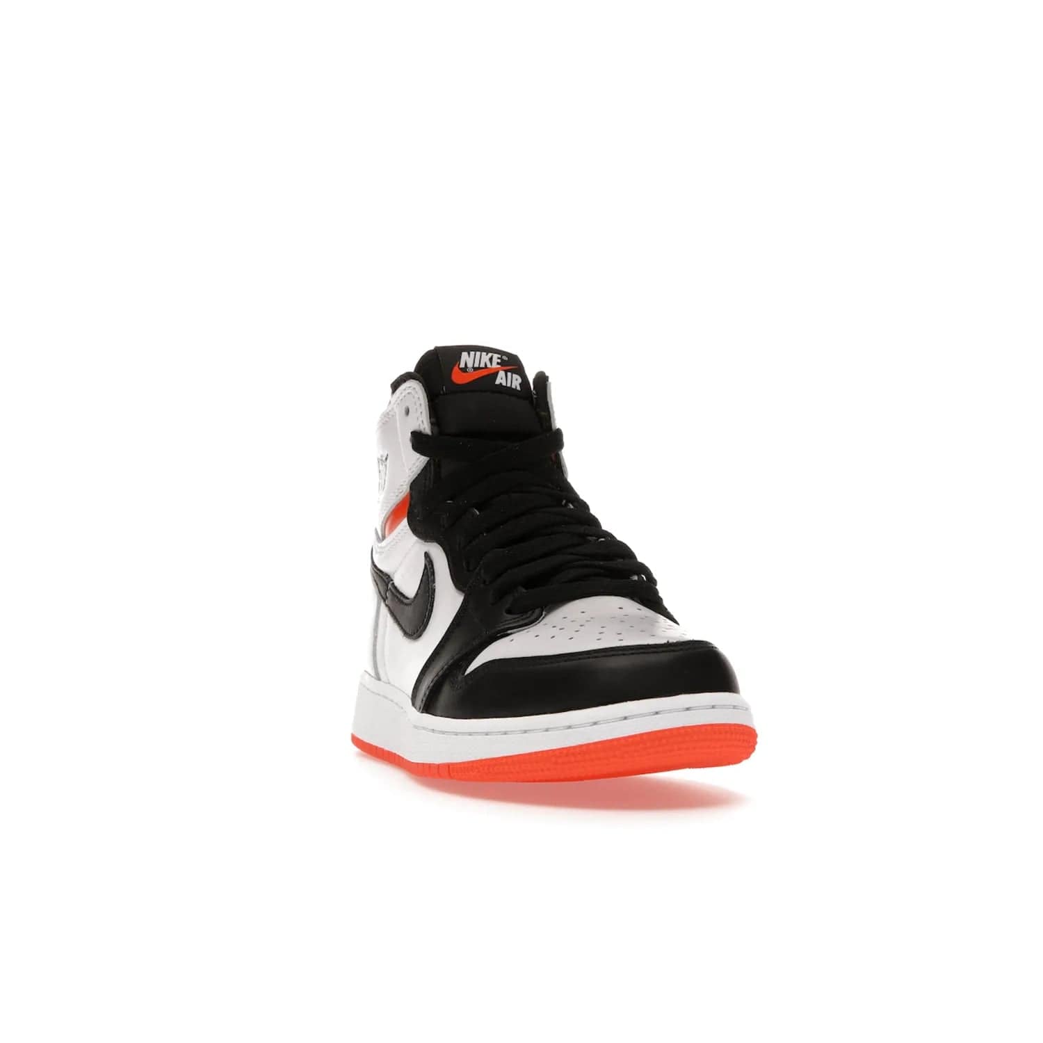 Jordan 1 High OG Electro Orange (GS) - Image 8 - Only at www.BallersClubKickz.com - The Air Jordan 1 High OG Electro Orange GS is the ideal shoe for kids on the go. Featuring white leather uppers, black overlays, and bright orange accents, it's sure to become a favorite. A great mix of classic style and vibrant colors, the shoe delivers air cushioning for comfort and hard orange rubber for grip. Release on July 17th, 2021. Get them a pair today.