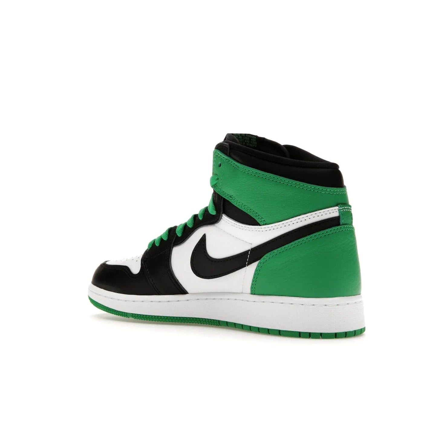 Jordan 1 Retro High OG Lucky Green (GS) - Image 23 - Only at www.BallersClubKickz.com - Freshly dropped Jordan 1 Retro High OG in black/lucky green, the perfect casual sneaker. White outsole for a truly unique look. Get them now in stores.
