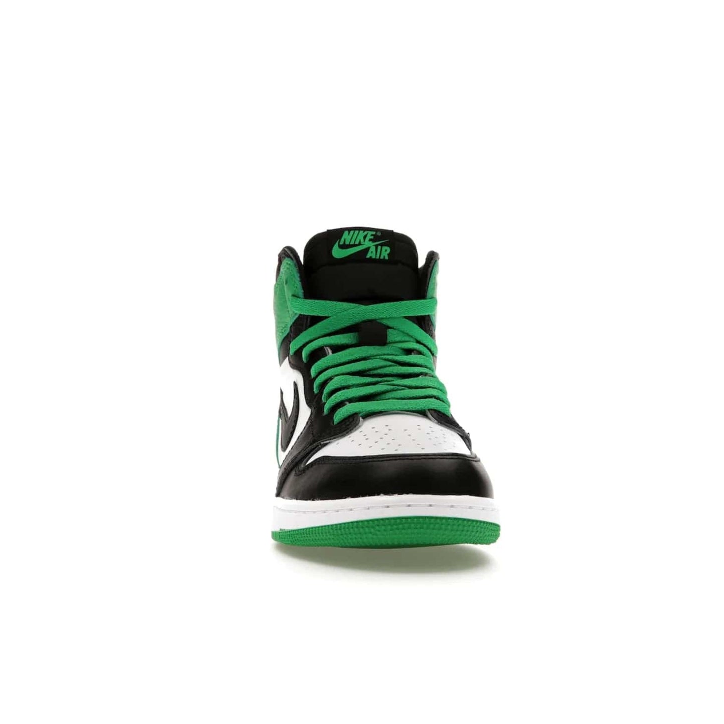 Jordan 1 Retro High OG Lucky Green (GS) - Image 9 - Only at www.BallersClubKickz.com - Freshly dropped Jordan 1 Retro High OG in black/lucky green, the perfect casual sneaker. White outsole for a truly unique look. Get them now in stores.