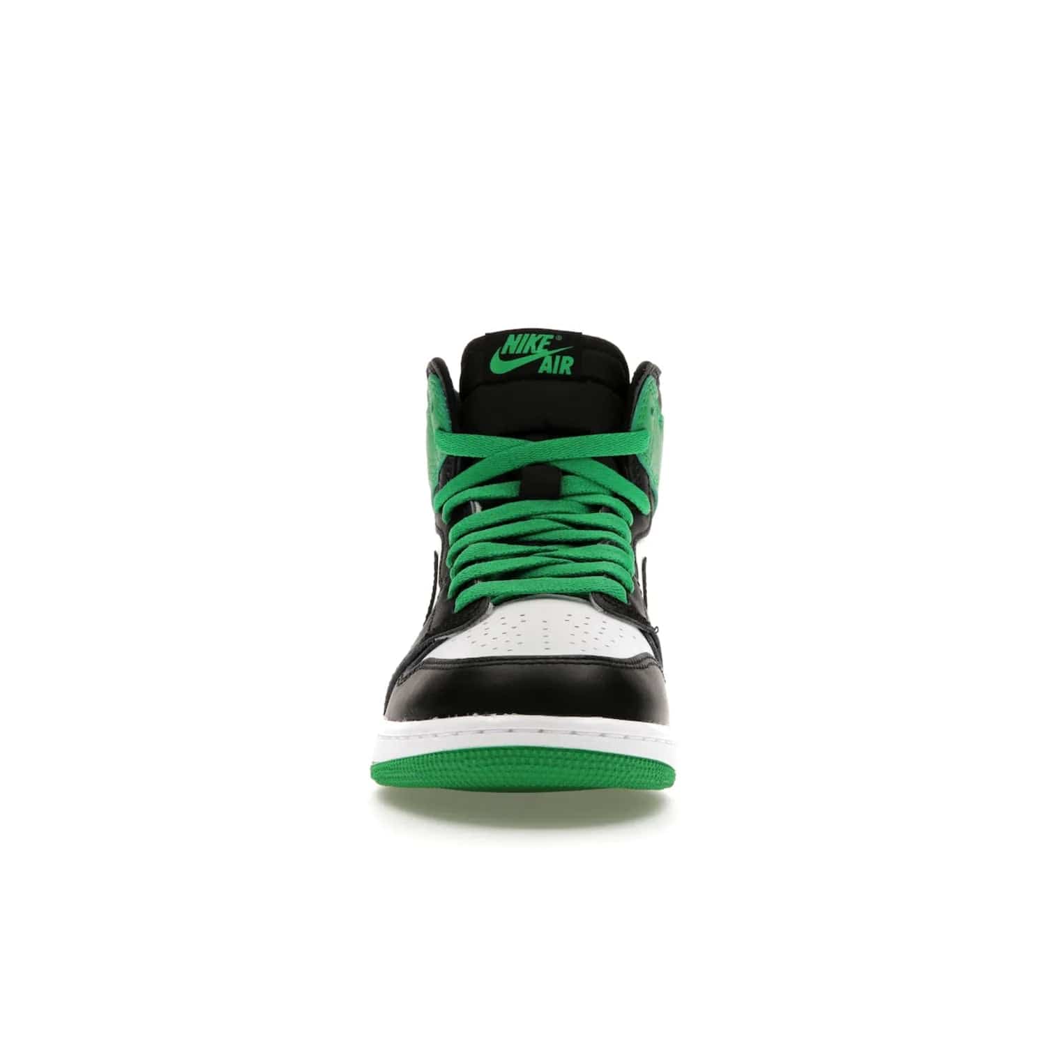 Jordan 1 Retro High OG Lucky Green (GS) - Image 10 - Only at www.BallersClubKickz.com - Freshly dropped Jordan 1 Retro High OG in black/lucky green, the perfect casual sneaker. White outsole for a truly unique look. Get them now in stores.