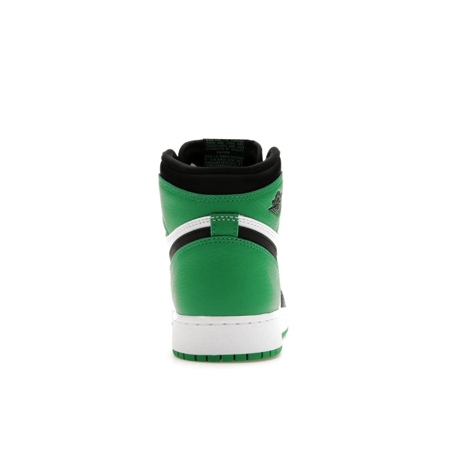 Jordan 1 Retro High OG Lucky Green (GS) - Image 28 - Only at www.BallersClubKickz.com - Freshly dropped Jordan 1 Retro High OG in black/lucky green, the perfect casual sneaker. White outsole for a truly unique look. Get them now in stores.