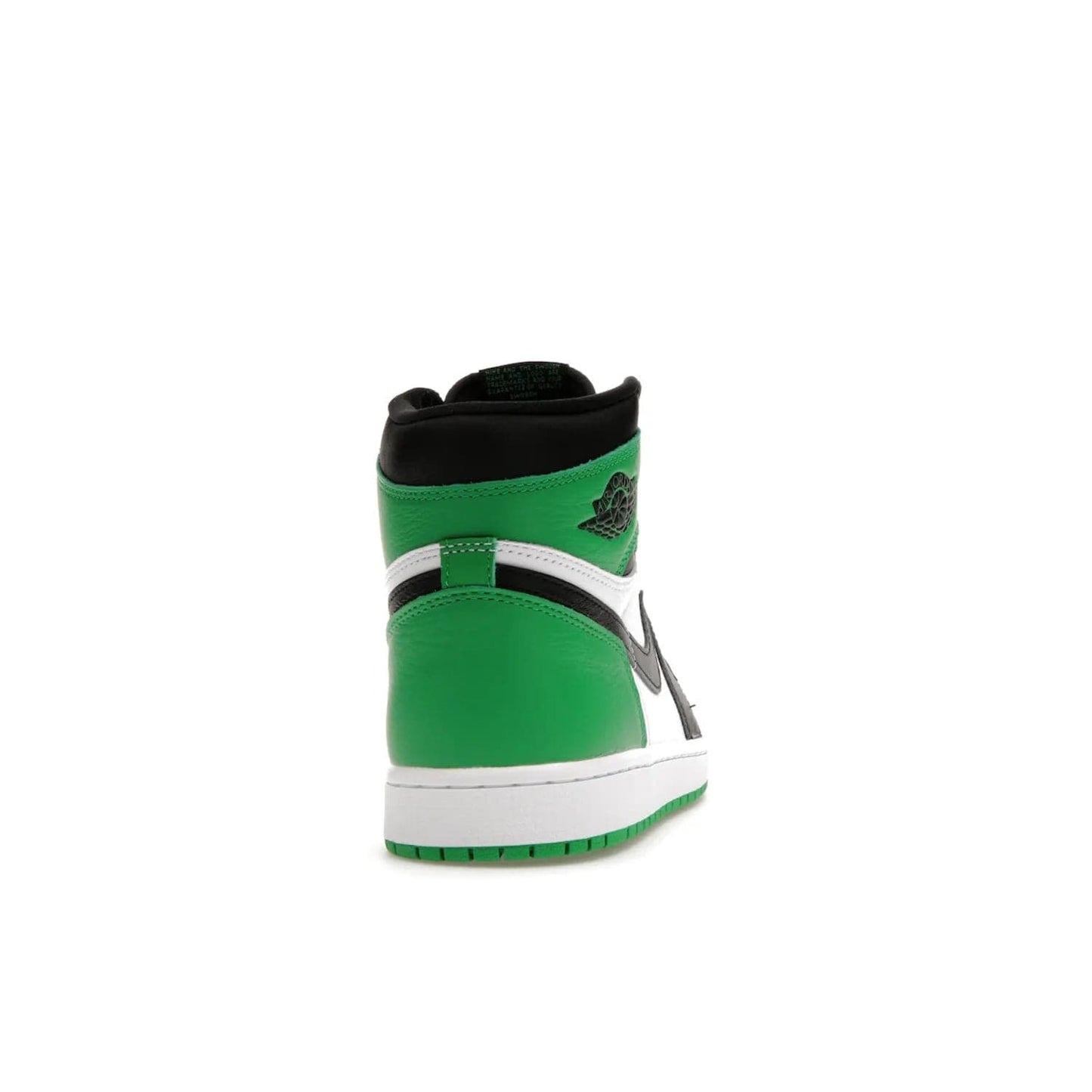 Jordan 1 Retro High OG Lucky Green - Image 29 - Only at www.BallersClubKickz.com - Experience luck with the release of the Air Jordan 1 Retro High OG Lucky Green. A leather upper with black, white and signature green accents hits the mark. Nike branding in Lucky Green and laces complete the look. Get lucky April 15, 2023.