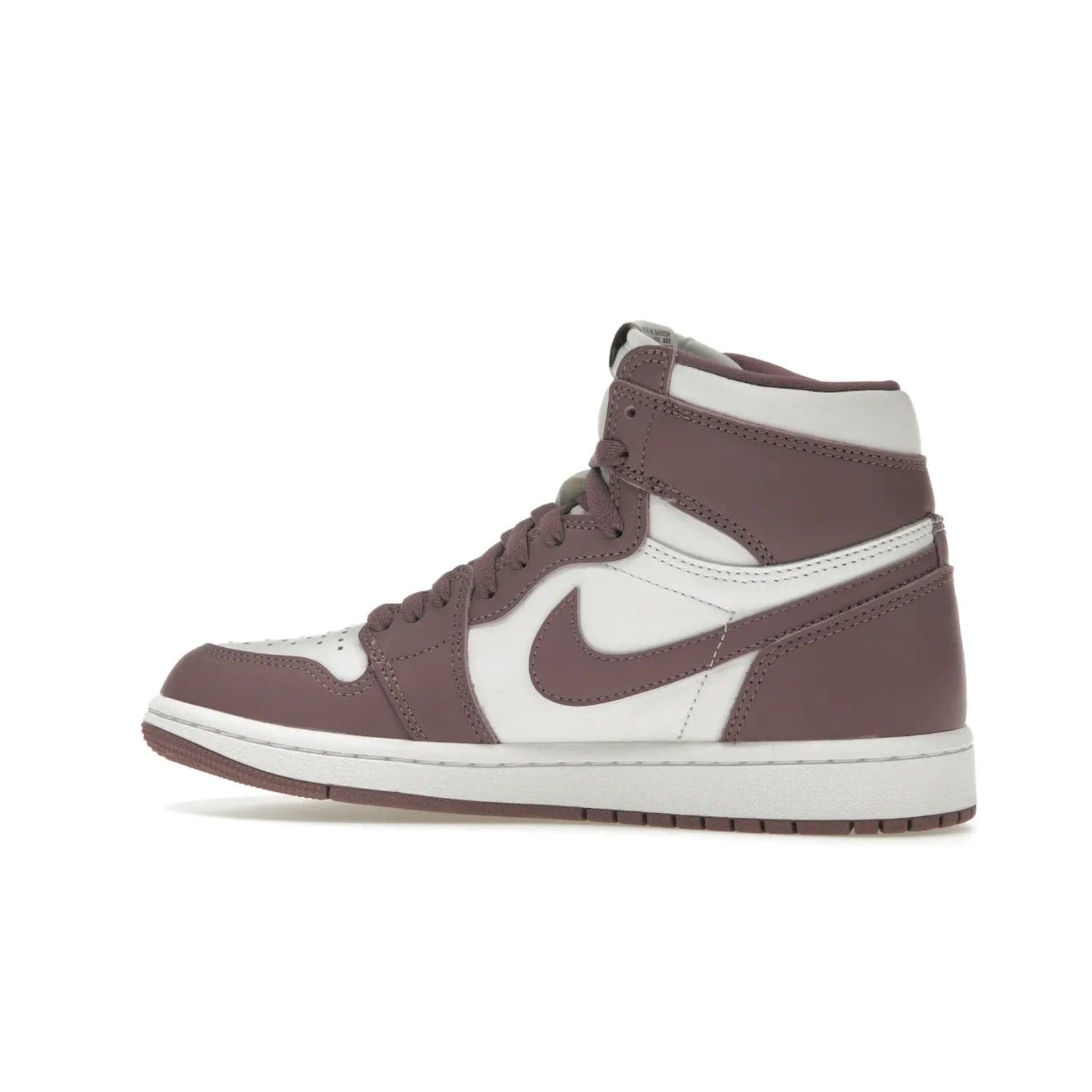 Jordan 1 Retro High OG Mauve - Image 21 - Only at www.BallersClubKickz.com - Eye-catching Jordan 1 Retro High OG Mauve releases October 14th, 2023. White base overlayed with Sky J Mauve hue, white trim. Turn heads with this bold, unique style.