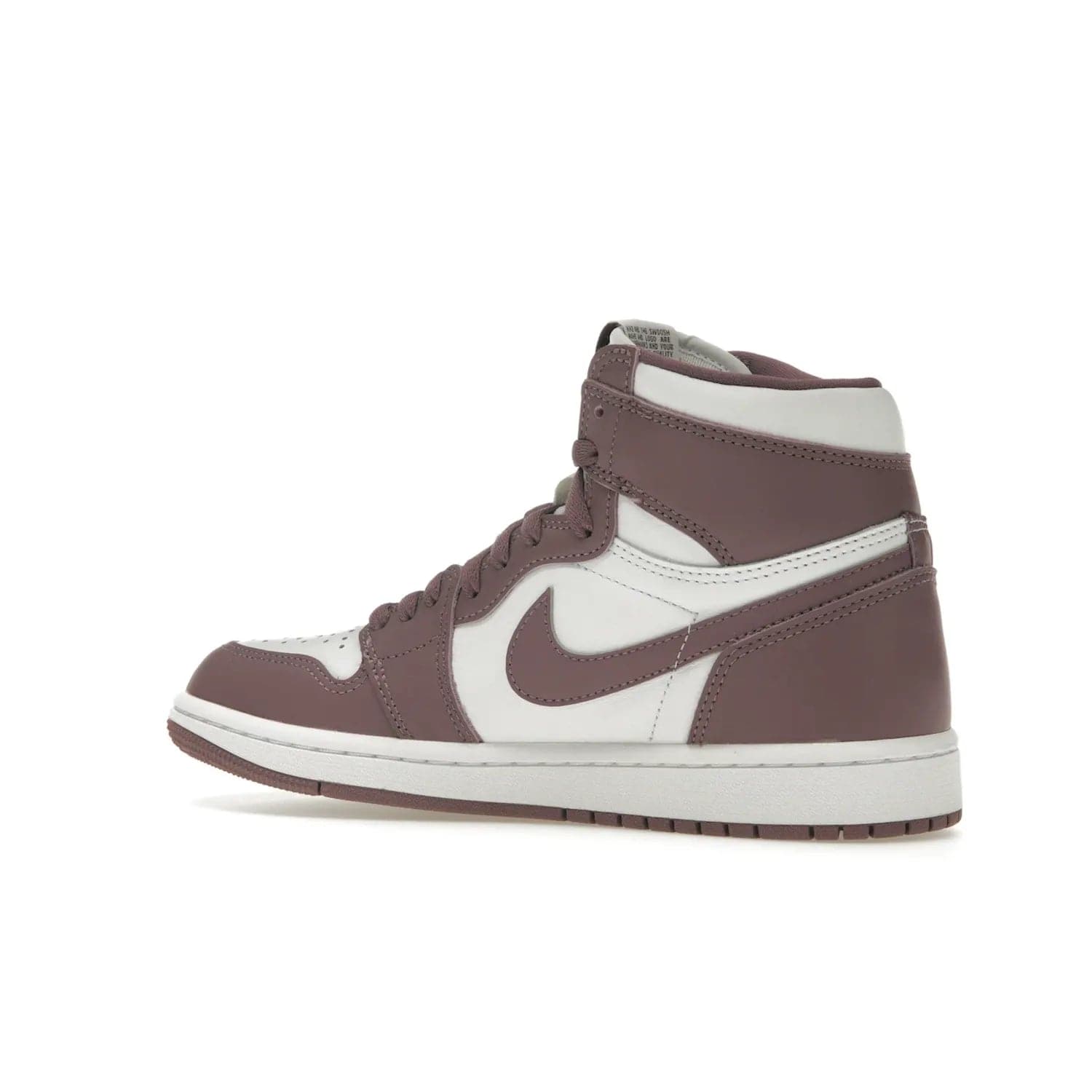 Jordan 1 Retro High OG Mauve - Image 22 - Only at www.BallersClubKickz.com - Eye-catching Jordan 1 Retro High OG Mauve releases October 14th, 2023. White base overlayed with Sky J Mauve hue, white trim. Turn heads with this bold, unique style.