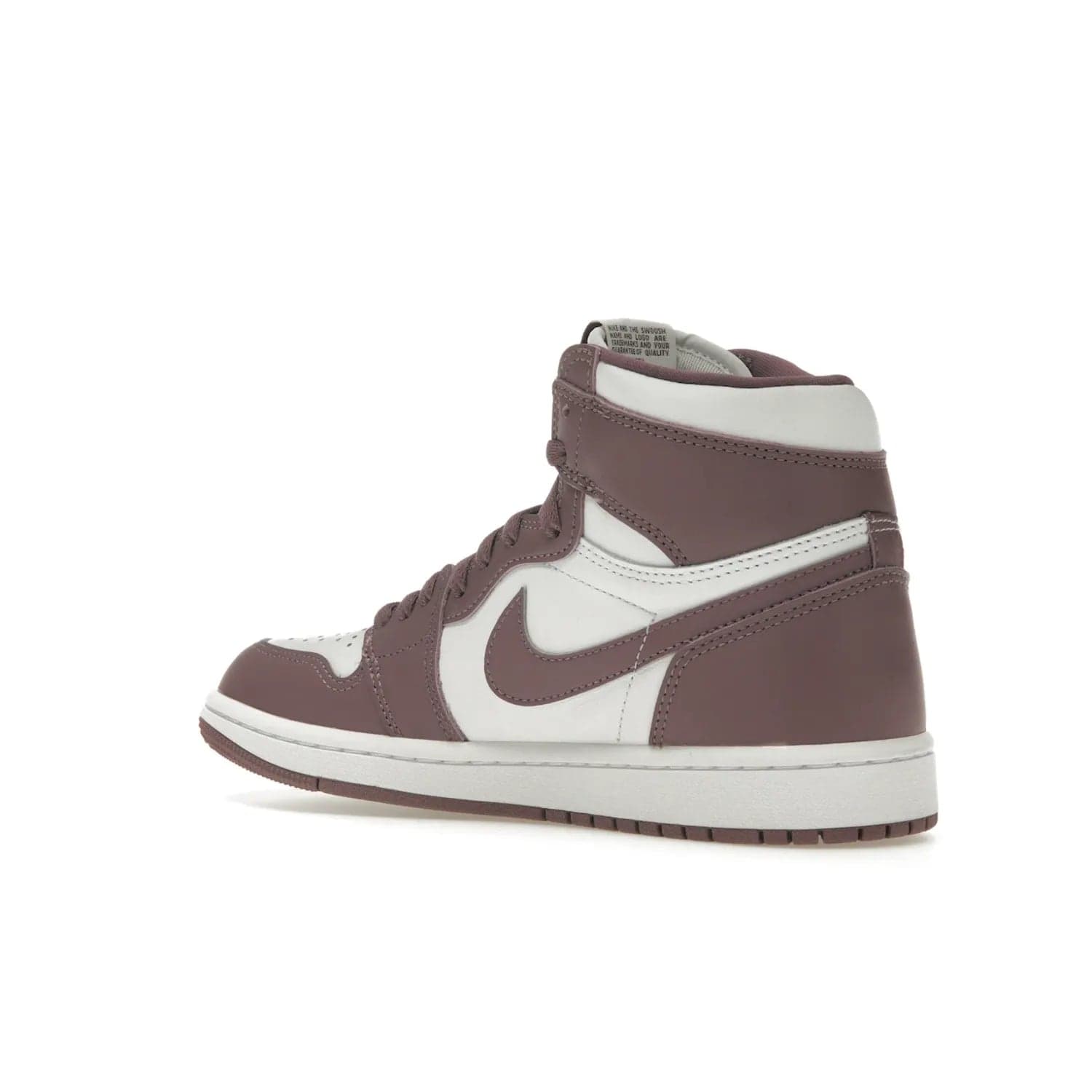 Jordan 1 Retro High OG Mauve - Image 23 - Only at www.BallersClubKickz.com - Eye-catching Jordan 1 Retro High OG Mauve releases October 14th, 2023. White base overlayed with Sky J Mauve hue, white trim. Turn heads with this bold, unique style.