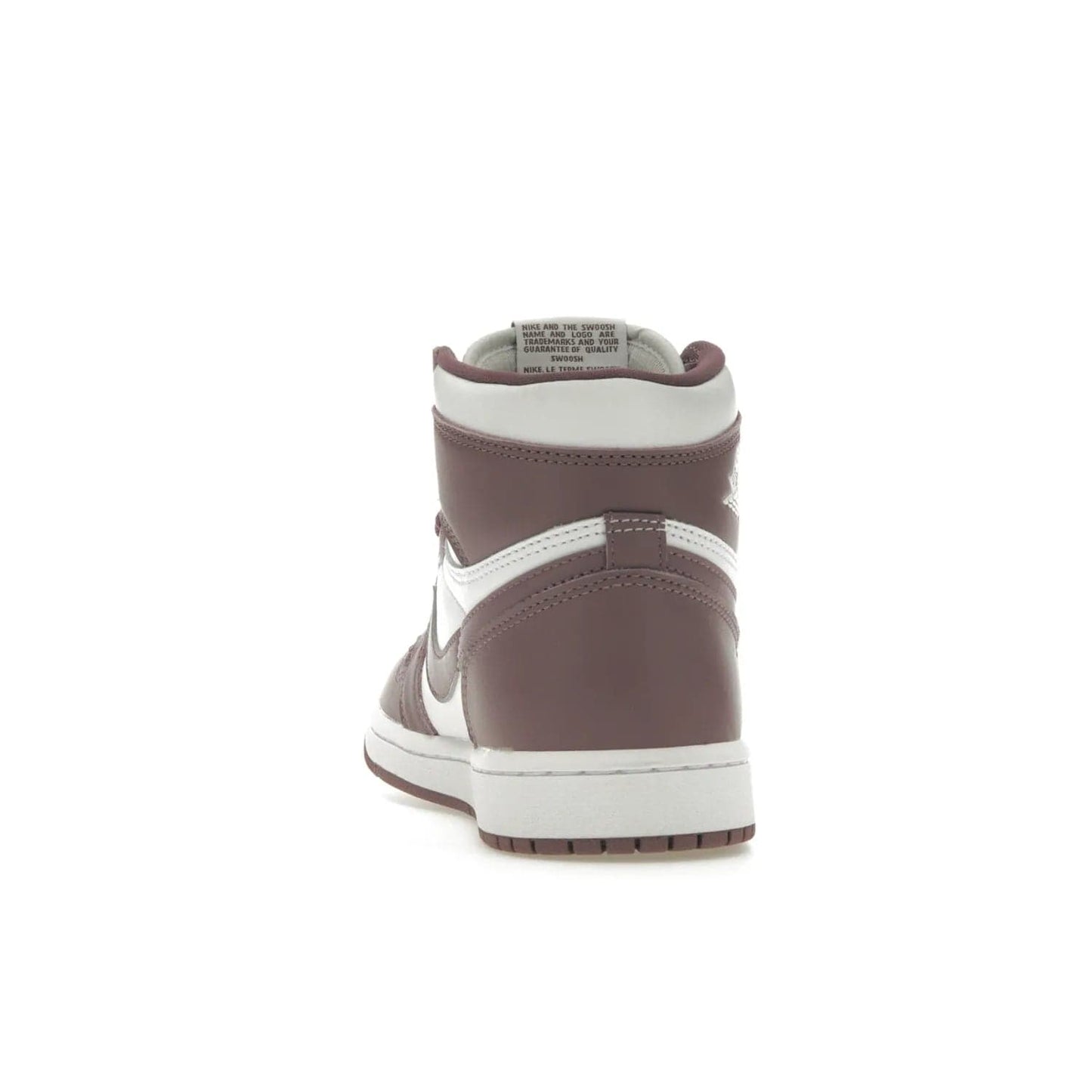 Jordan 1 Retro High OG Mauve - Image 27 - Only at www.BallersClubKickz.com - Eye-catching Jordan 1 Retro High OG Mauve releases October 14th, 2023. White base overlayed with Sky J Mauve hue, white trim. Turn heads with this bold, unique style.