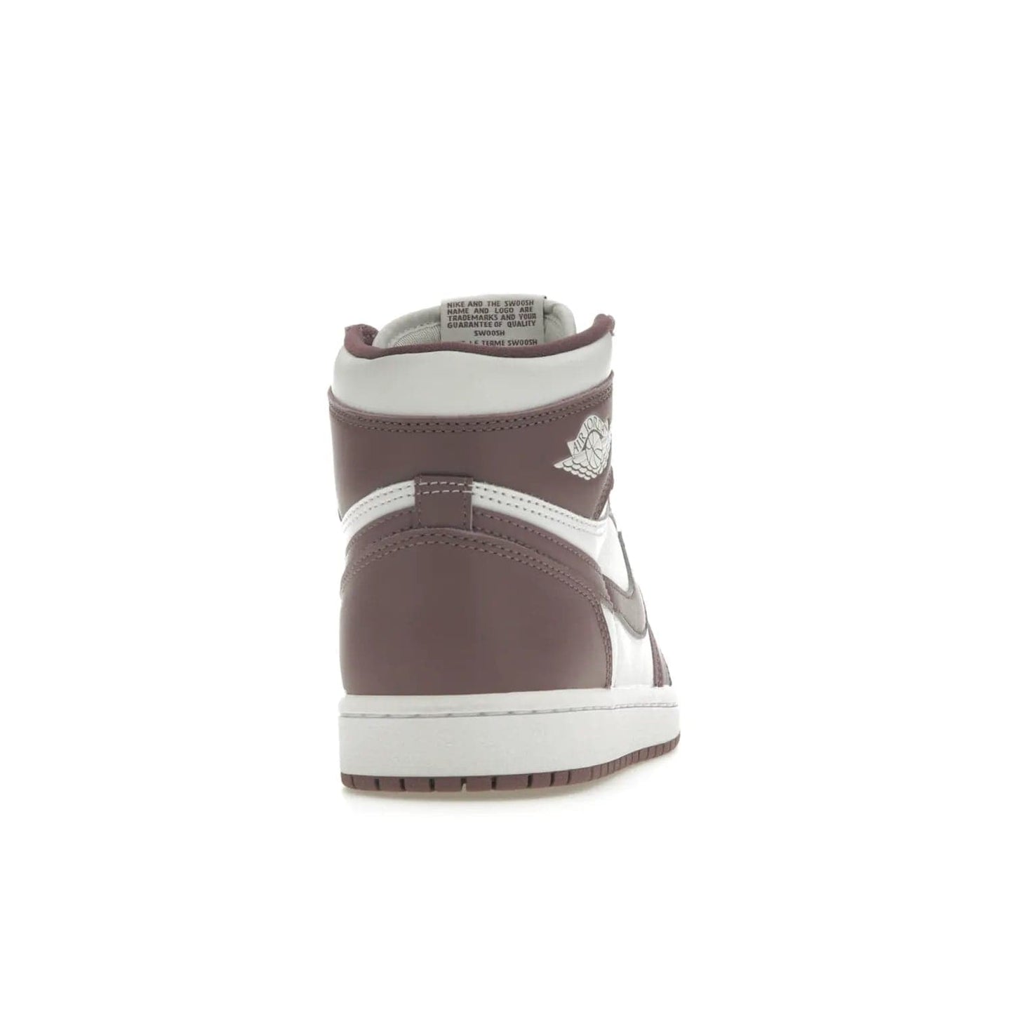 Jordan 1 Retro High OG Mauve - Image 29 - Only at www.BallersClubKickz.com - Eye-catching Jordan 1 Retro High OG Mauve releases October 14th, 2023. White base overlayed with Sky J Mauve hue, white trim. Turn heads with this bold, unique style.