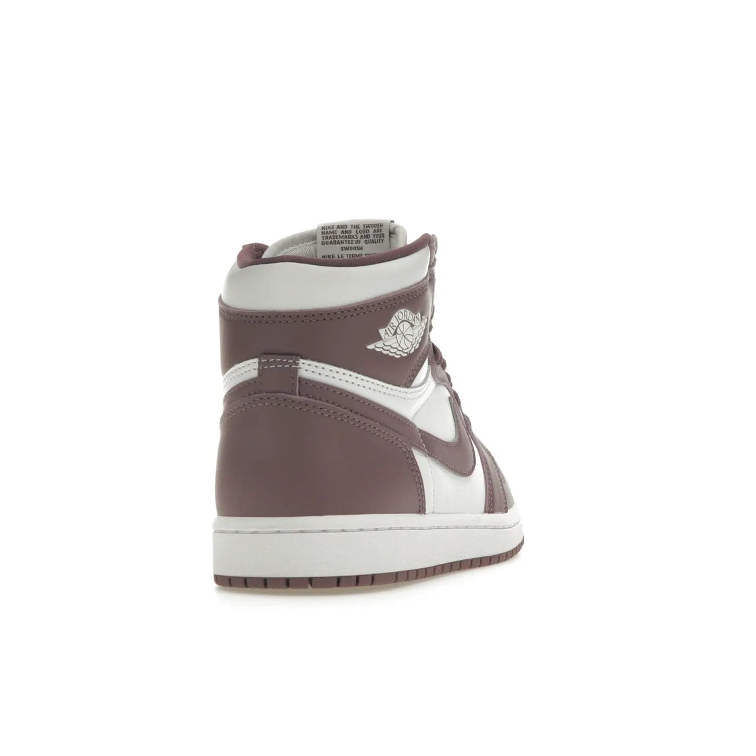 Jordan 1 Retro High OG Mauve - Image 30 - Only at www.BallersClubKickz.com - Eye-catching Jordan 1 Retro High OG Mauve releases October 14th, 2023. White base overlayed with Sky J Mauve hue, white trim. Turn heads with this bold, unique style.