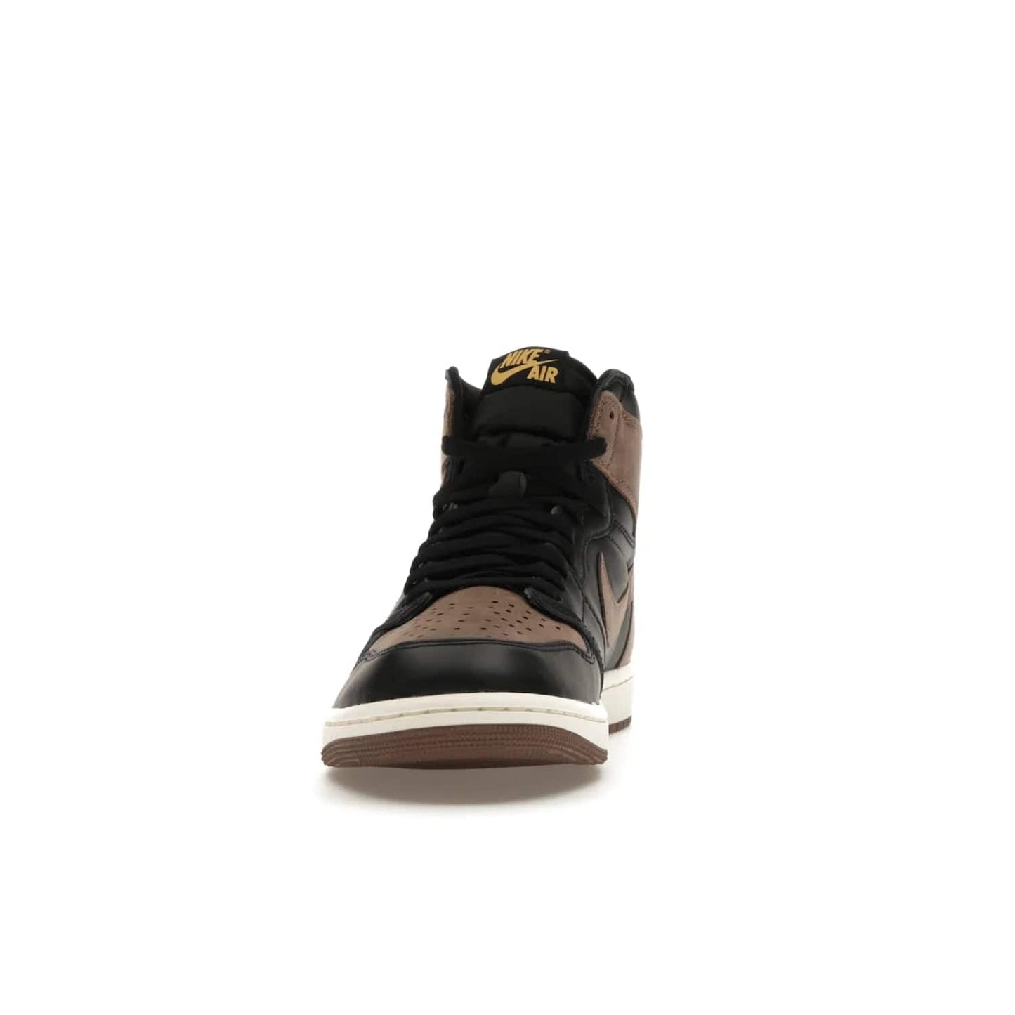 Jordan 1 Retro High OG Palomino - Image 11 - Only at www.BallersClubKickz.com - The Jordan 1 Retro High OG Palomino. Crafted with leather and nubuck, detailed with shades of black and palomino. A timeless classic with modern style, perfect for elevating any sneaker collection. Get your pair, launching September 2, 2023.
