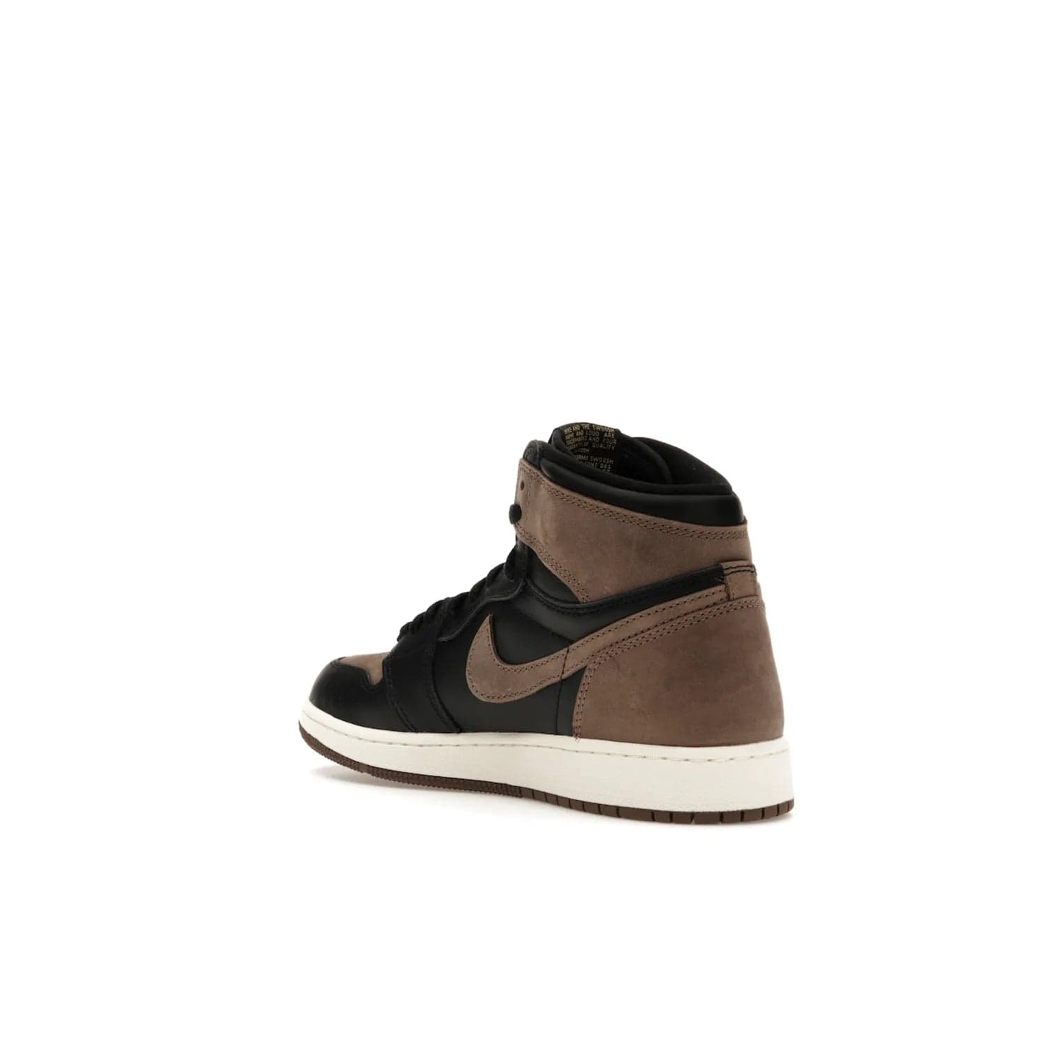 Jordan 1 Retro High OG Palomino (GS) - Image 24 - Only at www.BallersClubKickz.com - Introducing the luxurious Jordan 1 Retro High OG Palomino (GS). Featuring black leather with metallic gold and palomino accents, this sneaker is perfect for any occasion. Grab yours when they release on September 2nd of 2023.