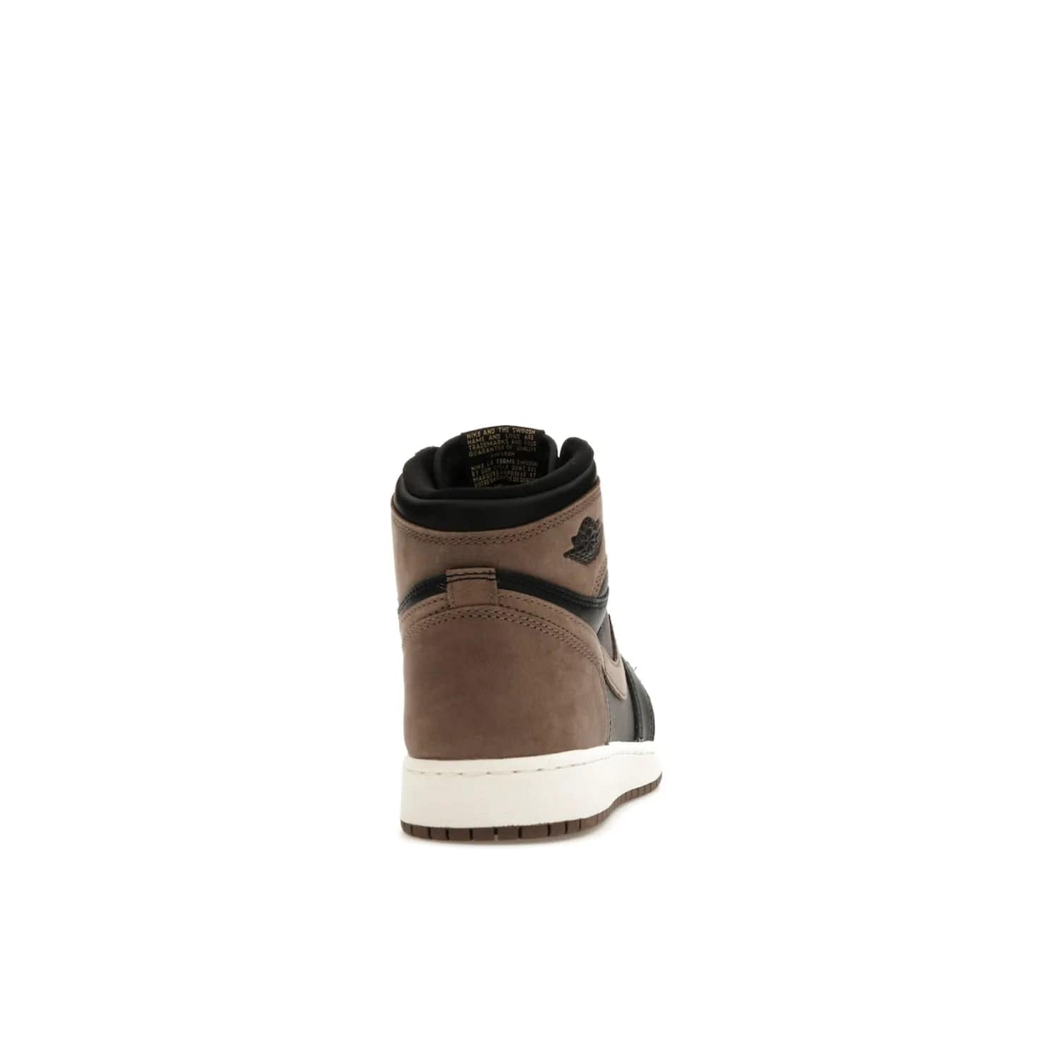 Jordan 1 Retro High OG Palomino (GS) - Image 29 - Only at www.BallersClubKickz.com - Introducing the luxurious Jordan 1 Retro High OG Palomino (GS). Featuring black leather with metallic gold and palomino accents, this sneaker is perfect for any occasion. Grab yours when they release on September 2nd of 2023.