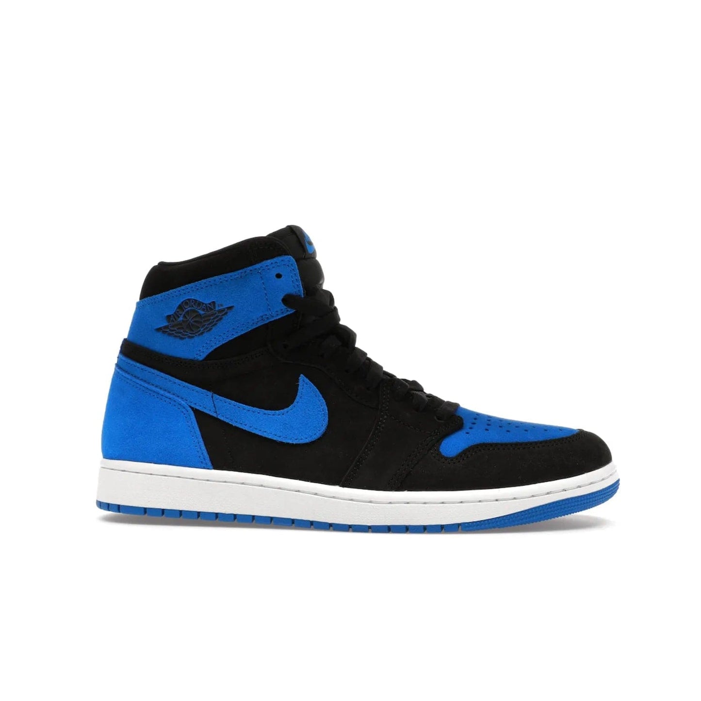 Jordan 1 Retro High OG Royal Reimagined - Image 2 - Only at www.BallersClubKickz.com - ####
Old meets the new: Jordan 1 Retro High OG 'Royal Reimagined' is a bold statement of evolution with its royal blue and black suede material makeup. Swoosh overlays, Wings logos, padded ankle collars and Nike Air tags maintain the OG's legendary lineage. Get a pair on November 4th and be part of a fearless, unyielding story.