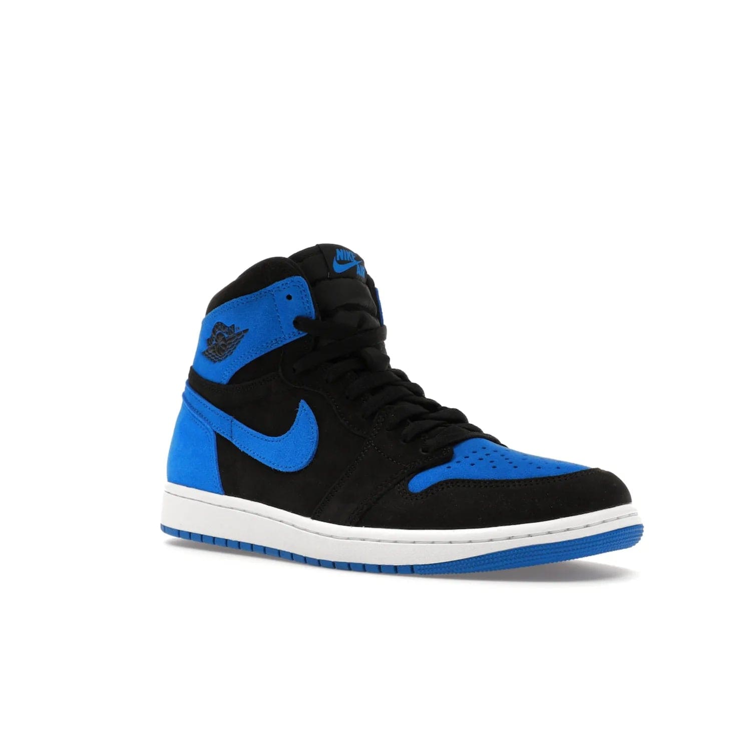 Jordan 1 Retro High OG Royal Reimagined - Image 5 - Only at www.BallersClubKickz.com - ####
Old meets the new: Jordan 1 Retro High OG 'Royal Reimagined' is a bold statement of evolution with its royal blue and black suede material makeup. Swoosh overlays, Wings logos, padded ankle collars and Nike Air tags maintain the OG's legendary lineage. Get a pair on November 4th and be part of a fearless, unyielding story.