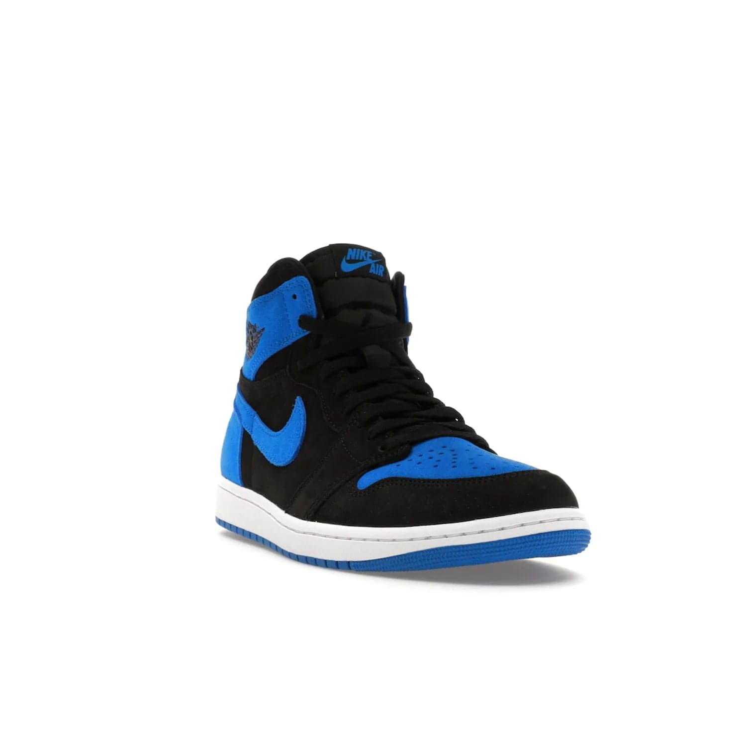 Jordan 1 Retro High OG Royal Reimagined - Image 7 - Only at www.BallersClubKickz.com - ####
Old meets the new: Jordan 1 Retro High OG 'Royal Reimagined' is a bold statement of evolution with its royal blue and black suede material makeup. Swoosh overlays, Wings logos, padded ankle collars and Nike Air tags maintain the OG's legendary lineage. Get a pair on November 4th and be part of a fearless, unyielding story.