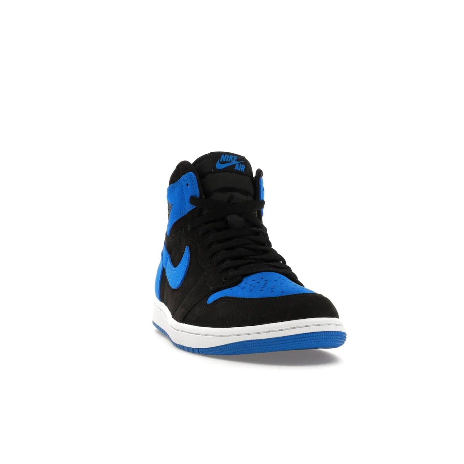 Jordan 1 Retro High OG Royal Reimagined - Image 8 - Only at www.BallersClubKickz.com - ####
Old meets the new: Jordan 1 Retro High OG 'Royal Reimagined' is a bold statement of evolution with its royal blue and black suede material makeup. Swoosh overlays, Wings logos, padded ankle collars and Nike Air tags maintain the OG's legendary lineage. Get a pair on November 4th and be part of a fearless, unyielding story.