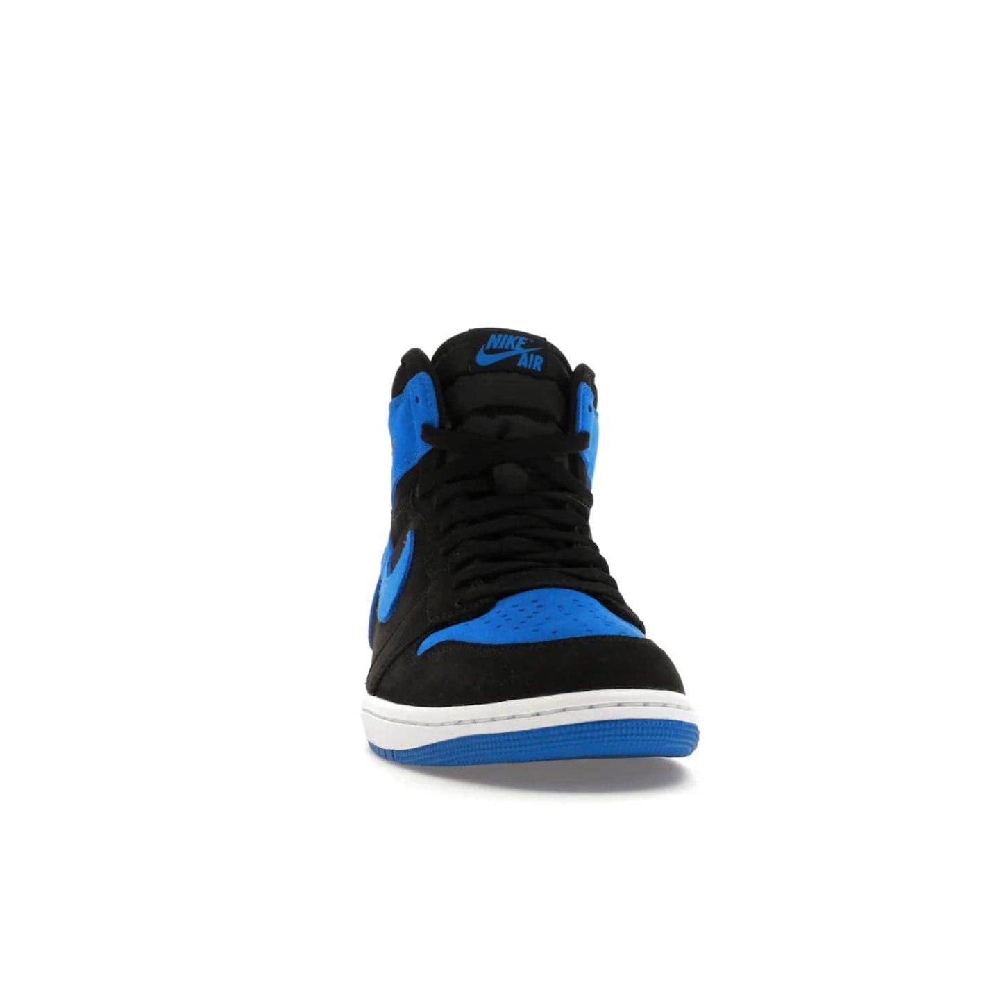 Jordan 1 Retro High OG Royal Reimagined - Image 9 - Only at www.BallersClubKickz.com - ####
Old meets the new: Jordan 1 Retro High OG 'Royal Reimagined' is a bold statement of evolution with its royal blue and black suede material makeup. Swoosh overlays, Wings logos, padded ankle collars and Nike Air tags maintain the OG's legendary lineage. Get a pair on November 4th and be part of a fearless, unyielding story.