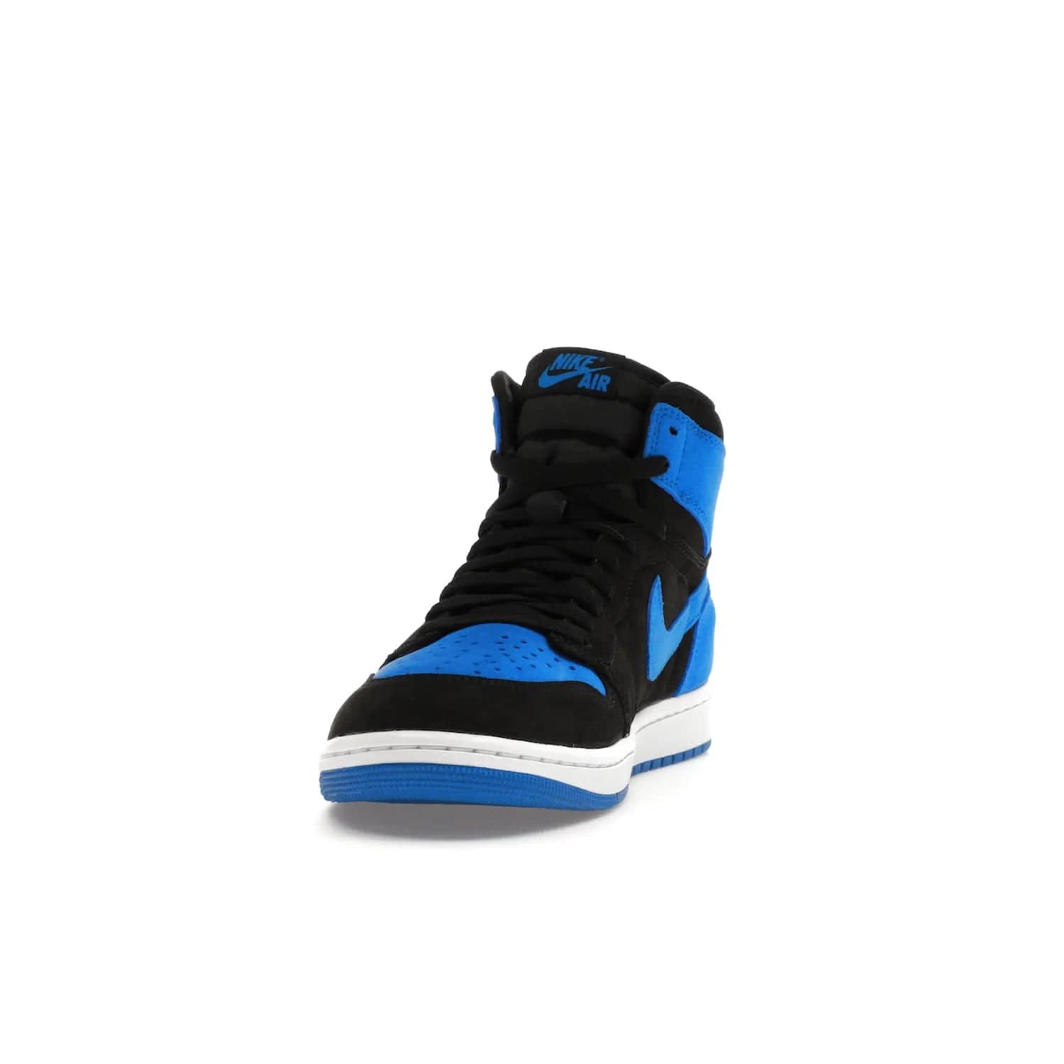 Jordan 1 Retro High OG Royal Reimagined - Image 12 - Only at www.BallersClubKickz.com - ####
Old meets the new: Jordan 1 Retro High OG 'Royal Reimagined' is a bold statement of evolution with its royal blue and black suede material makeup. Swoosh overlays, Wings logos, padded ankle collars and Nike Air tags maintain the OG's legendary lineage. Get a pair on November 4th and be part of a fearless, unyielding story.
