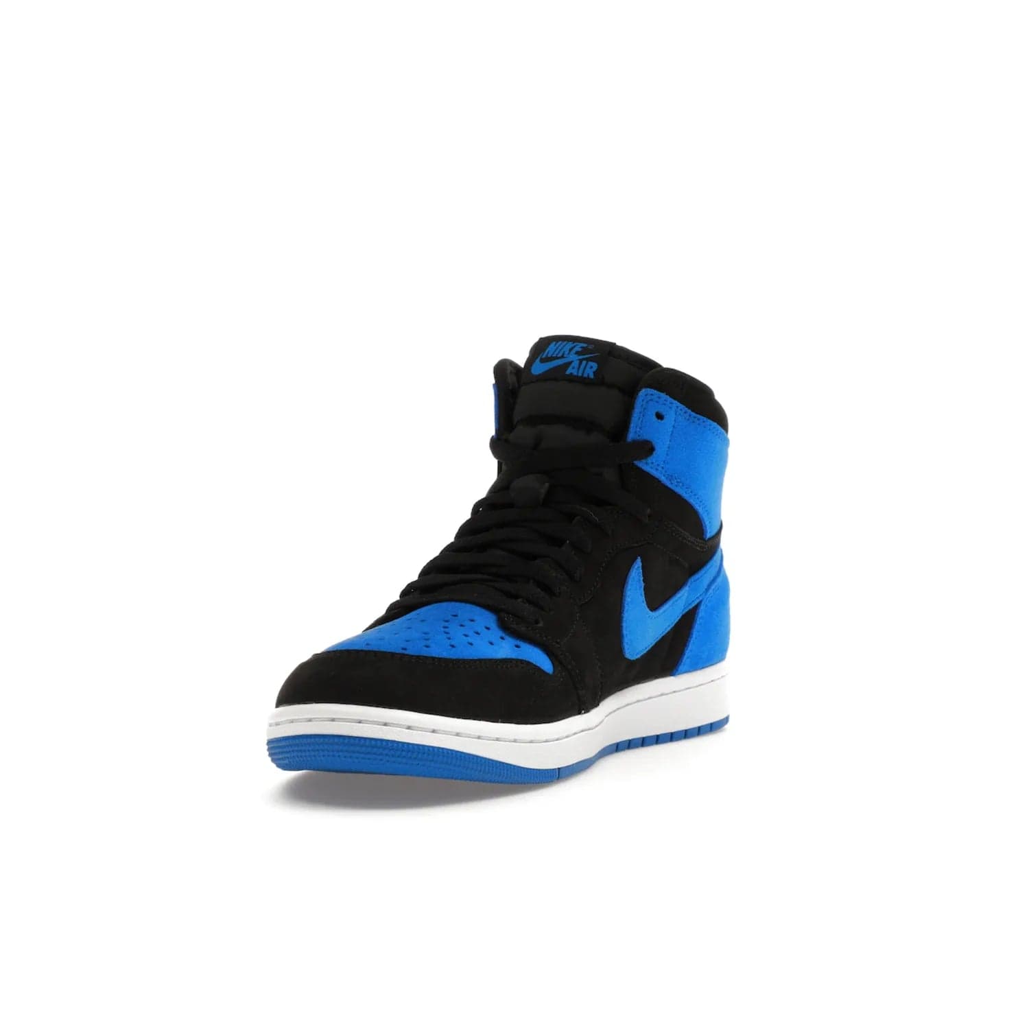 Jordan 1 Retro High OG Royal Reimagined - Image 13 - Only at www.BallersClubKickz.com - ####
Old meets the new: Jordan 1 Retro High OG 'Royal Reimagined' is a bold statement of evolution with its royal blue and black suede material makeup. Swoosh overlays, Wings logos, padded ankle collars and Nike Air tags maintain the OG's legendary lineage. Get a pair on November 4th and be part of a fearless, unyielding story.