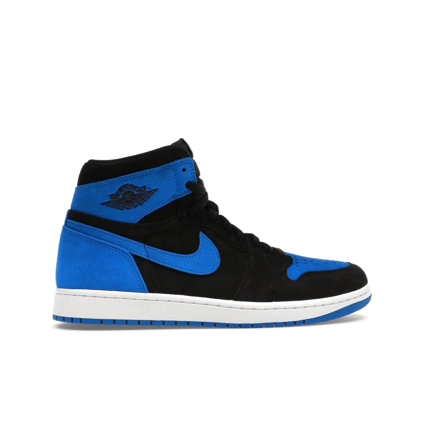 Jordan 1 Retro High OG Royal Reimagined - Image 36 - Only at www.BallersClubKickz.com - ####
Old meets the new: Jordan 1 Retro High OG 'Royal Reimagined' is a bold statement of evolution with its royal blue and black suede material makeup. Swoosh overlays, Wings logos, padded ankle collars and Nike Air tags maintain the OG's legendary lineage. Get a pair on November 4th and be part of a fearless, unyielding story.