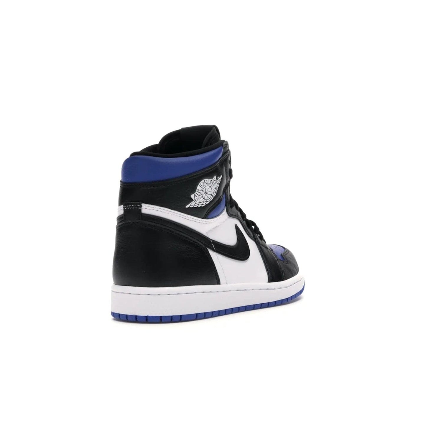 Jordan 1 Retro High Royal Toe - Image 31 - Only at www.BallersClubKickz.com - Refresh your look with the Jordan 1 Retro High Royal Toe. This classic AJ 1 sports a white and royal leather upper, black leather overlays, and branded leather tongue tag. Pick up today and set the streets ablaze.