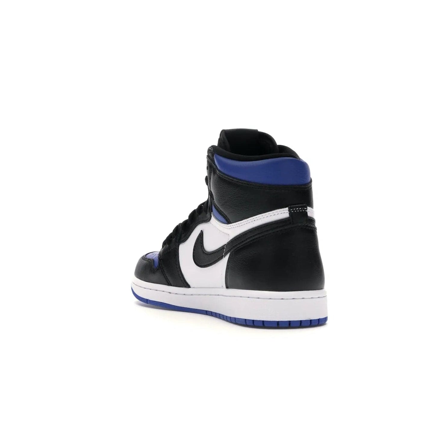 Jordan 1 Retro High Royal Toe - Image 25 - Only at www.BallersClubKickz.com - Refresh your look with the Jordan 1 Retro High Royal Toe. This classic AJ 1 sports a white and royal leather upper, black leather overlays, and branded leather tongue tag. Pick up today and set the streets ablaze.