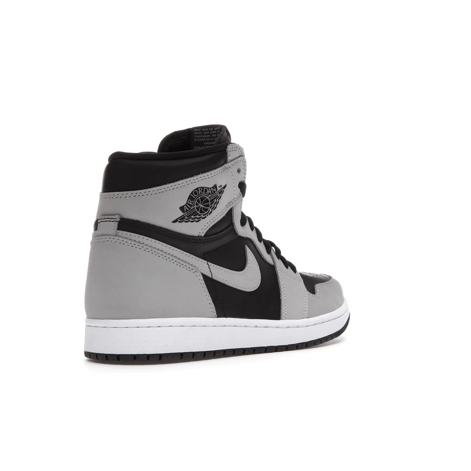 Jordan 1 Retro High Shadow 2.0 - Image 32 - Only at www.BallersClubKickz.com - #
Classic Air Jordan 1 Retro High Shadow 2.0 with black leather base and Light Smoke Grey overlays. Released in May 2021.