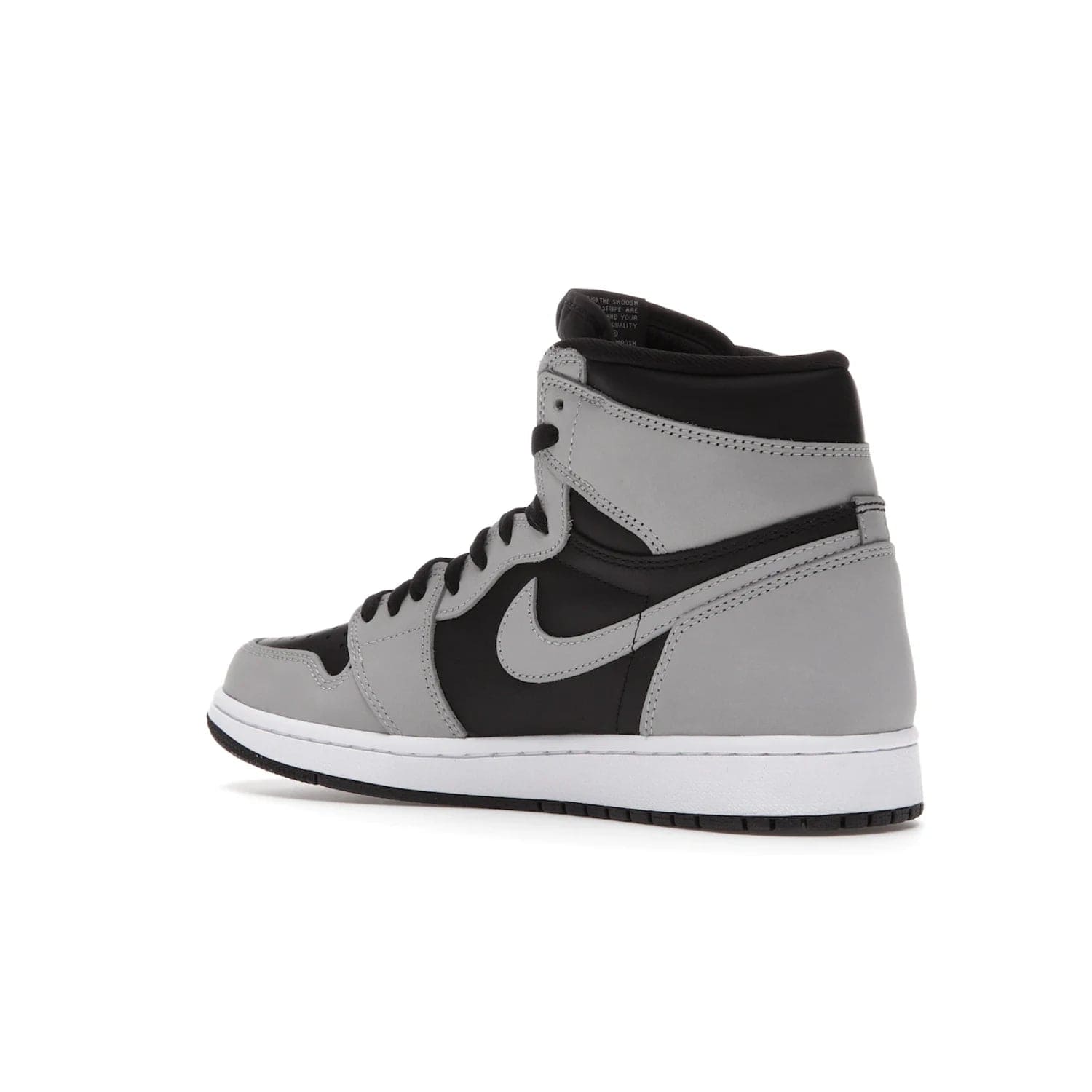 Jordan 1 Retro High Shadow 2.0 - Image 23 - Only at www.BallersClubKickz.com - #
Classic Air Jordan 1 Retro High Shadow 2.0 with black leather base and Light Smoke Grey overlays. Released in May 2021.