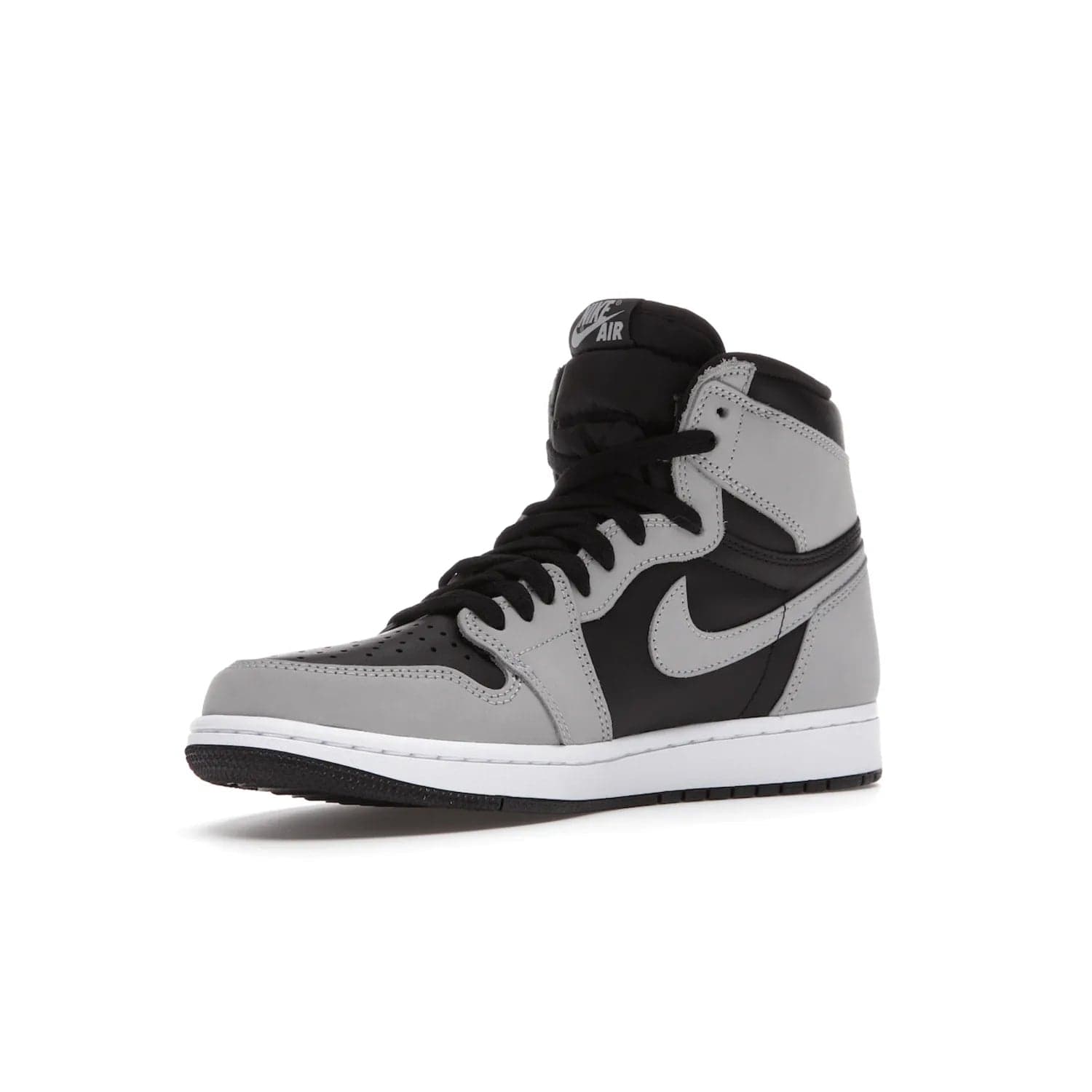 Jordan 1 Retro High Shadow 2.0 - Image 15 - Only at www.BallersClubKickz.com - #
Classic Air Jordan 1 Retro High Shadow 2.0 with black leather base and Light Smoke Grey overlays. Released in May 2021.
