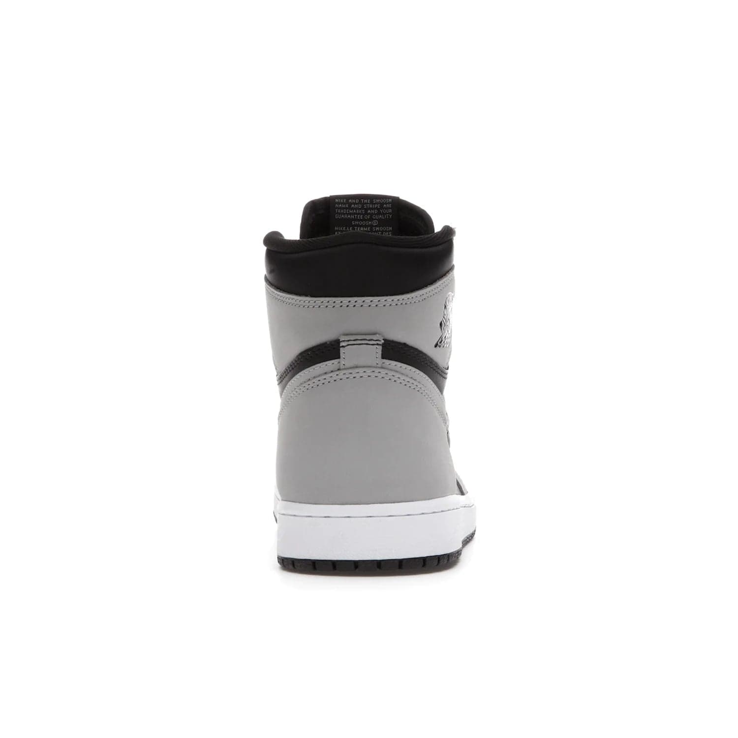 Jordan 1 Retro High Shadow 2.0 - Image 28 - Only at www.BallersClubKickz.com - #
Classic Air Jordan 1 Retro High Shadow 2.0 with black leather base and Light Smoke Grey overlays. Released in May 2021.