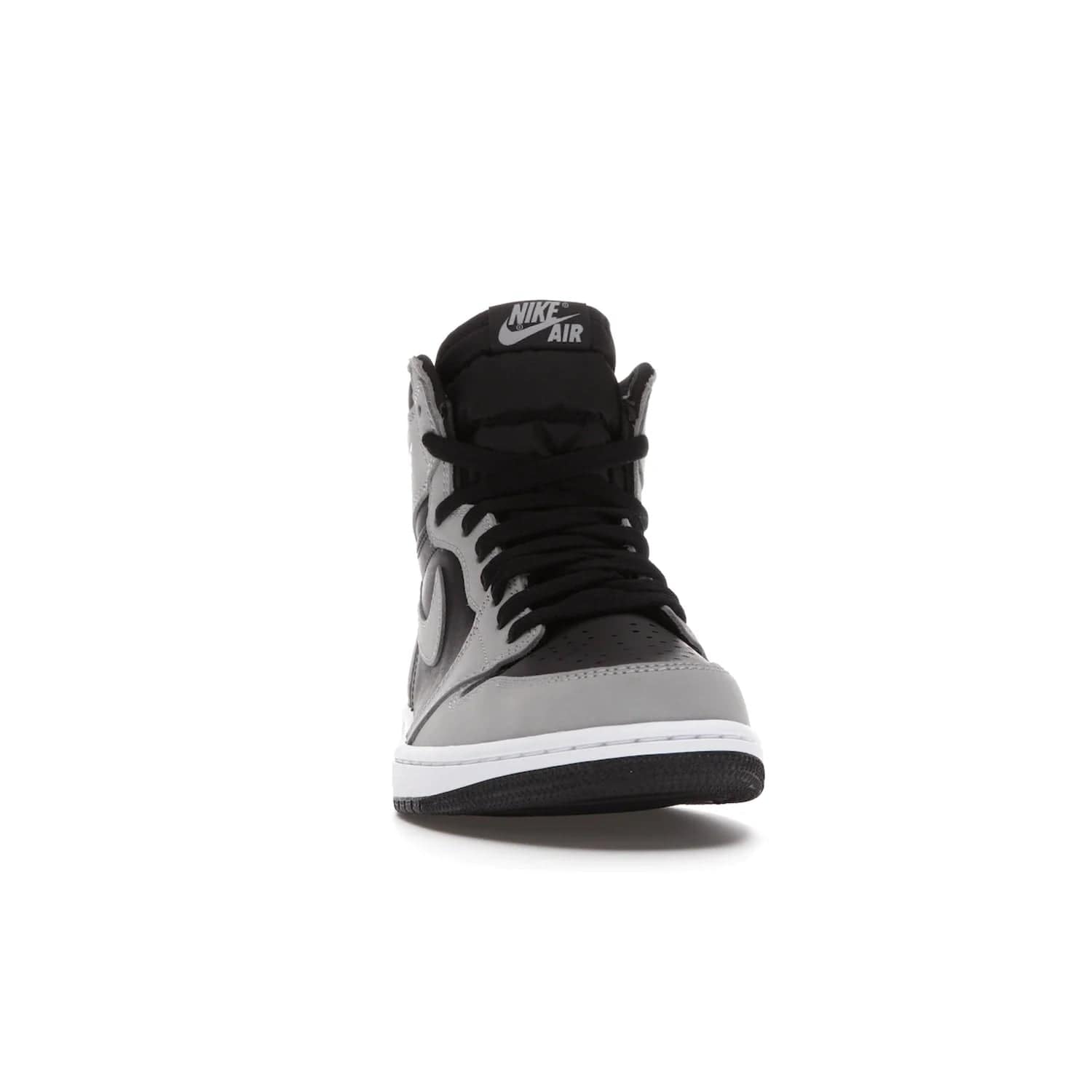 Jordan 1 Retro High Shadow 2.0 - Image 9 - Only at www.BallersClubKickz.com - #
Classic Air Jordan 1 Retro High Shadow 2.0 with black leather base and Light Smoke Grey overlays. Released in May 2021.