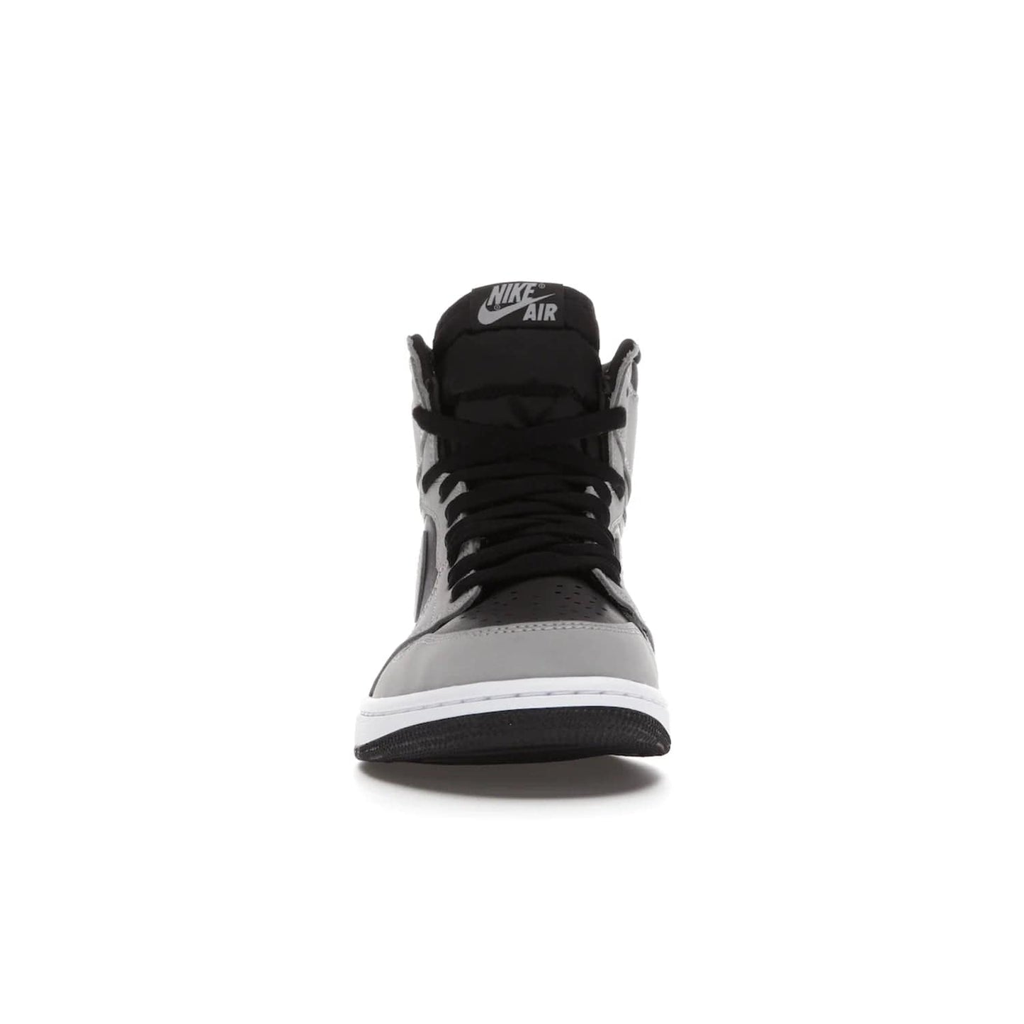 Jordan 1 Retro High Shadow 2.0 - Image 10 - Only at www.BallersClubKickz.com - #
Classic Air Jordan 1 Retro High Shadow 2.0 with black leather base and Light Smoke Grey overlays. Released in May 2021.