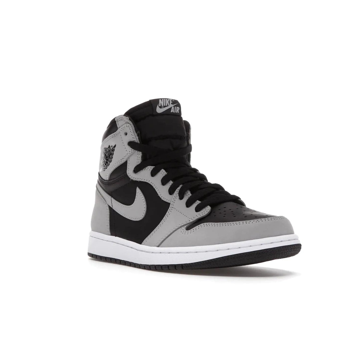 Jordan 1 Retro High Shadow 2.0 - Image 6 - Only at www.BallersClubKickz.com - #
Classic Air Jordan 1 Retro High Shadow 2.0 with black leather base and Light Smoke Grey overlays. Released in May 2021.