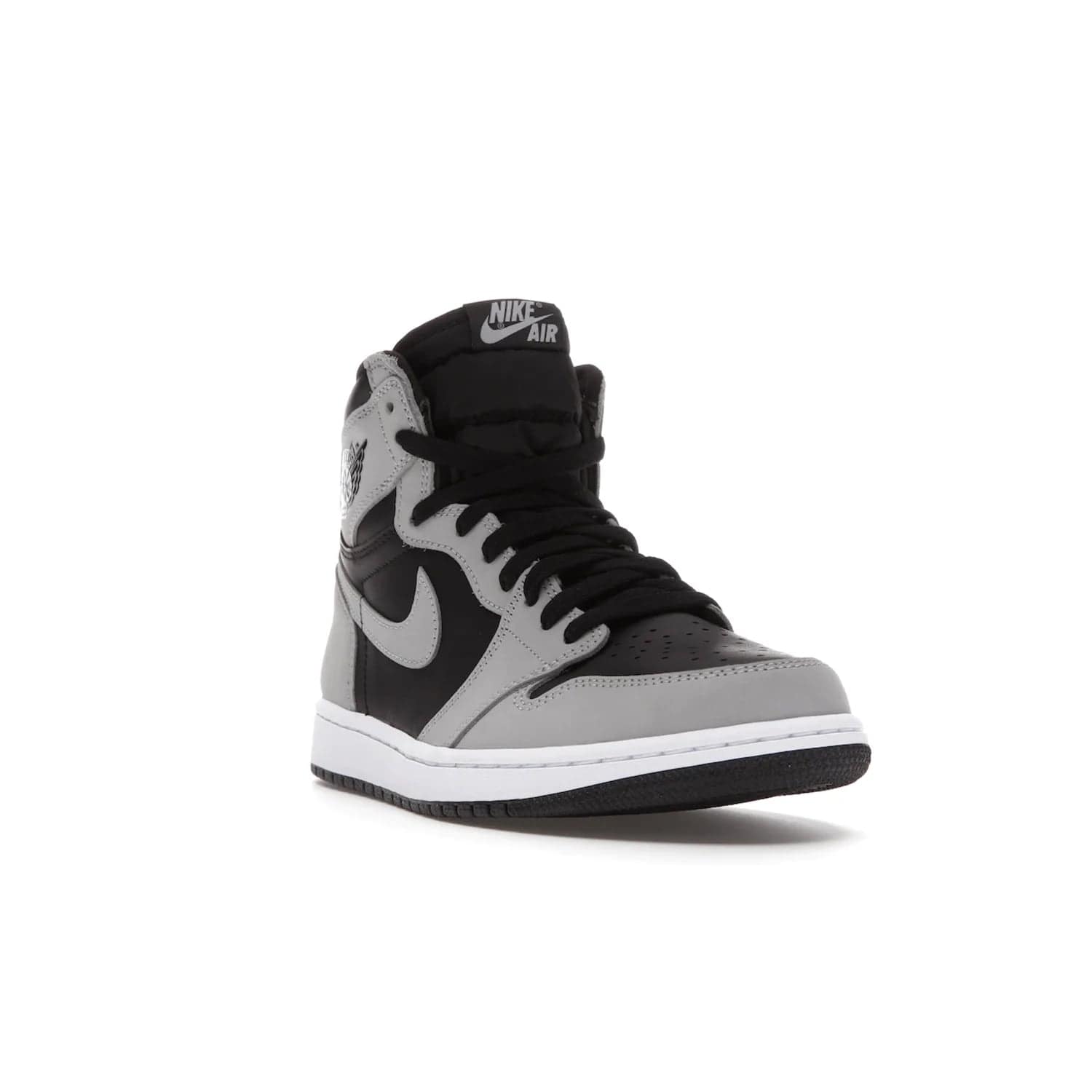 Jordan 1 Retro High Shadow 2.0 - Image 7 - Only at www.BallersClubKickz.com - #
Classic Air Jordan 1 Retro High Shadow 2.0 with black leather base and Light Smoke Grey overlays. Released in May 2021.