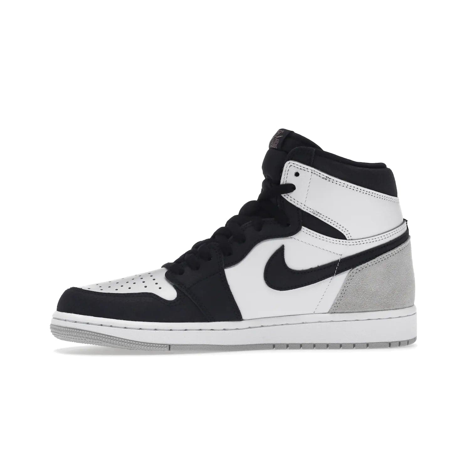 Jordan 1 Retro High OG Bleached Coral - Image 18 - Only at www.BallersClubKickz.com - Check out the latest AJ1 High OG Bleached Coral release, featuring white and black leather with grey overlays and a classic Nike Air cushioning. Shop now!
