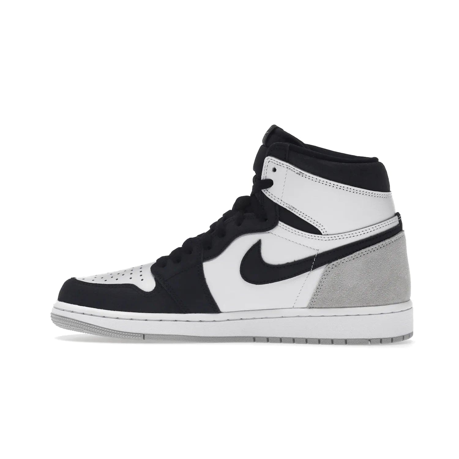 Jordan 1 Retro High OG Bleached Coral - Image 20 - Only at www.BallersClubKickz.com - Check out the latest AJ1 High OG Bleached Coral release, featuring white and black leather with grey overlays and a classic Nike Air cushioning. Shop now!
