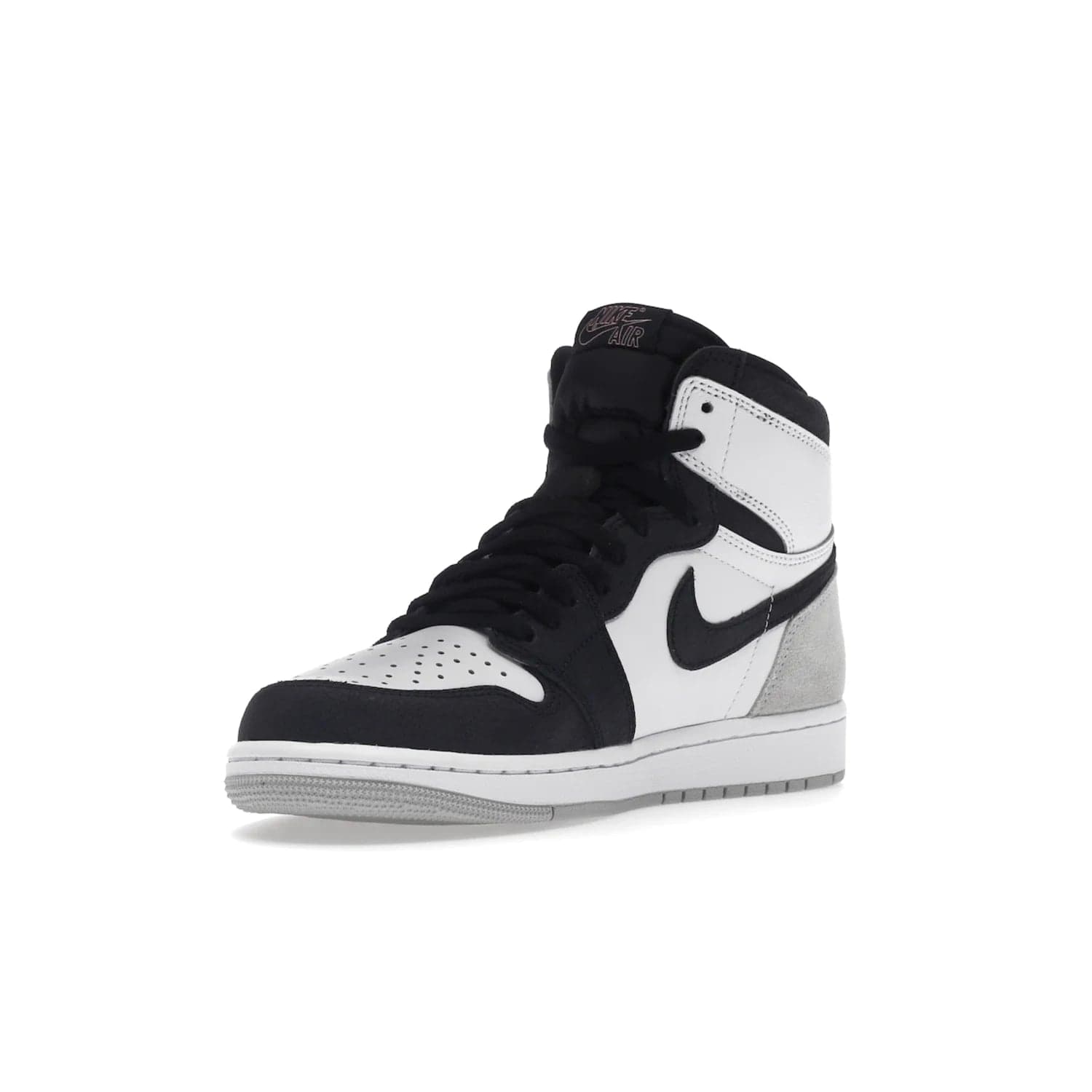 Jordan 1 Retro High OG Bleached Coral - Image 14 - Only at www.BallersClubKickz.com - Check out the latest AJ1 High OG Bleached Coral release, featuring white and black leather with grey overlays and a classic Nike Air cushioning. Shop now!
