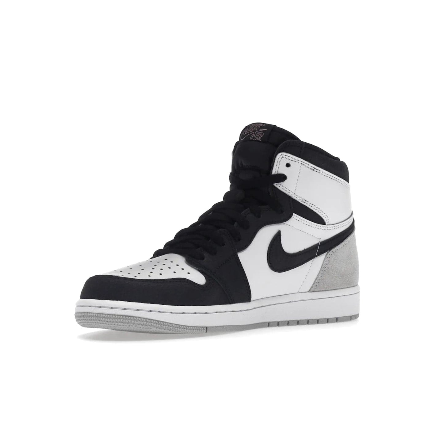 Jordan 1 Retro High OG Bleached Coral - Image 15 - Only at www.BallersClubKickz.com - Check out the latest AJ1 High OG Bleached Coral release, featuring white and black leather with grey overlays and a classic Nike Air cushioning. Shop now!