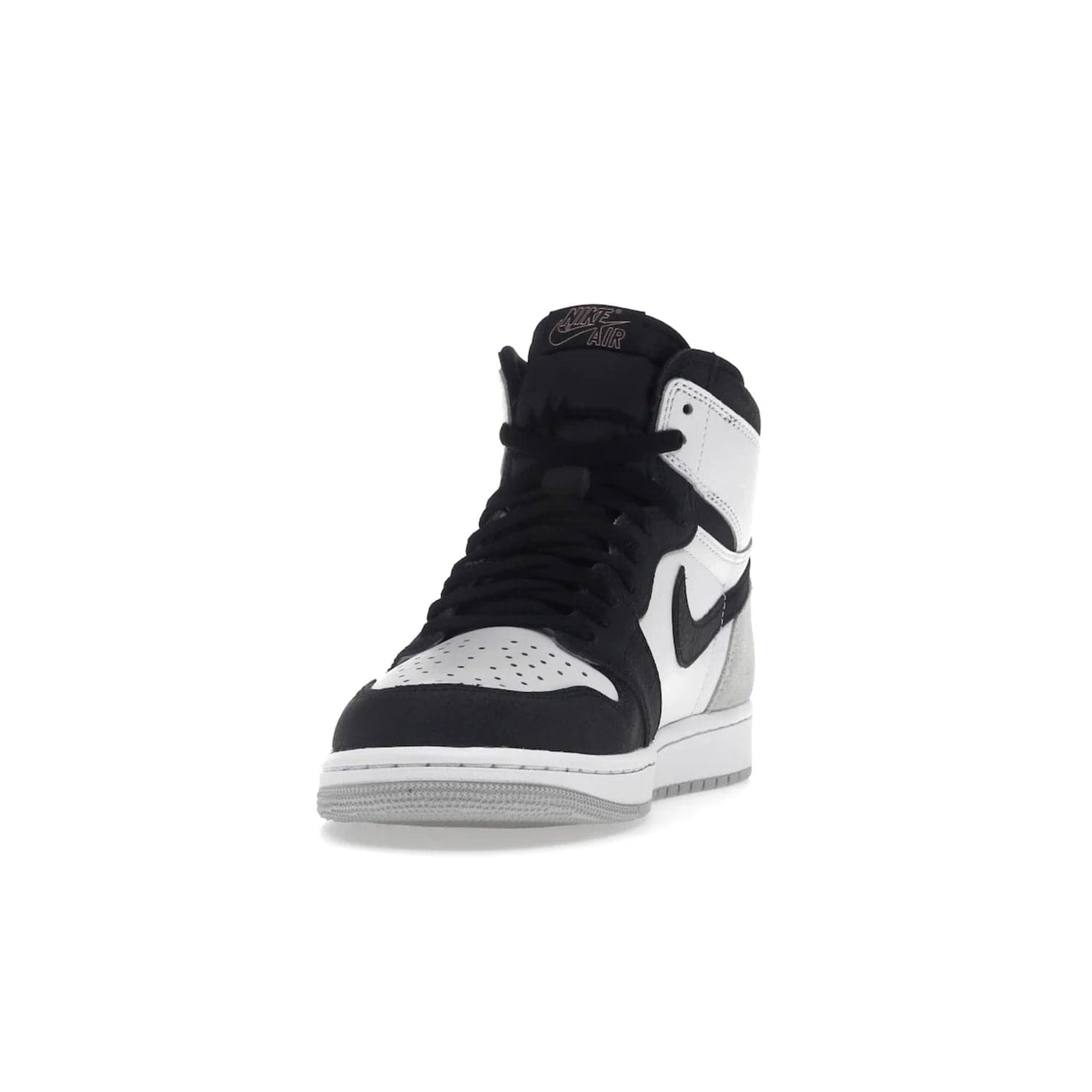 Jordan 1 Retro High OG Bleached Coral - Image 12 - Only at www.BallersClubKickz.com - Check out the latest AJ1 High OG Bleached Coral release, featuring white and black leather with grey overlays and a classic Nike Air cushioning. Shop now!