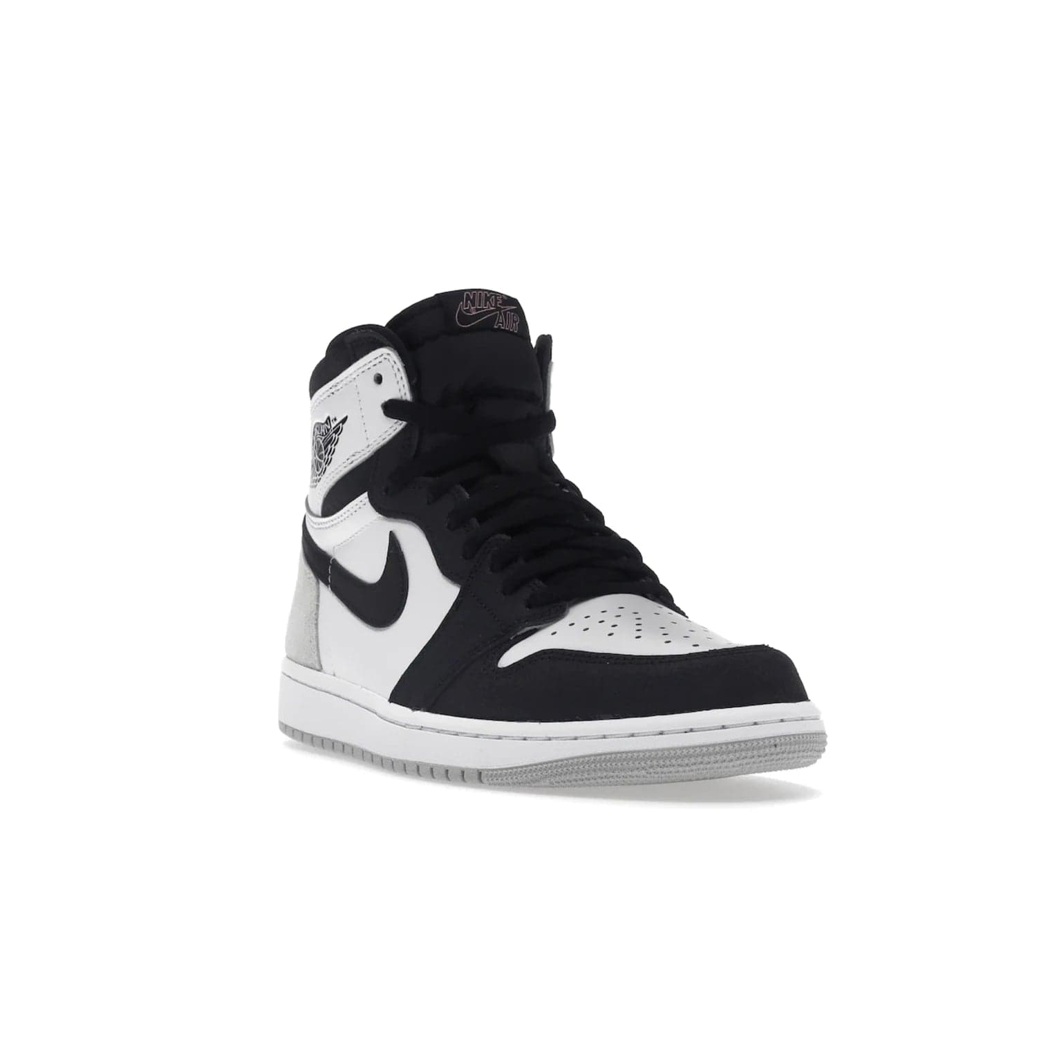 Jordan 1 Retro High OG Bleached Coral - Image 7 - Only at www.BallersClubKickz.com - Check out the latest AJ1 High OG Bleached Coral release, featuring white and black leather with grey overlays and a classic Nike Air cushioning. Shop now!