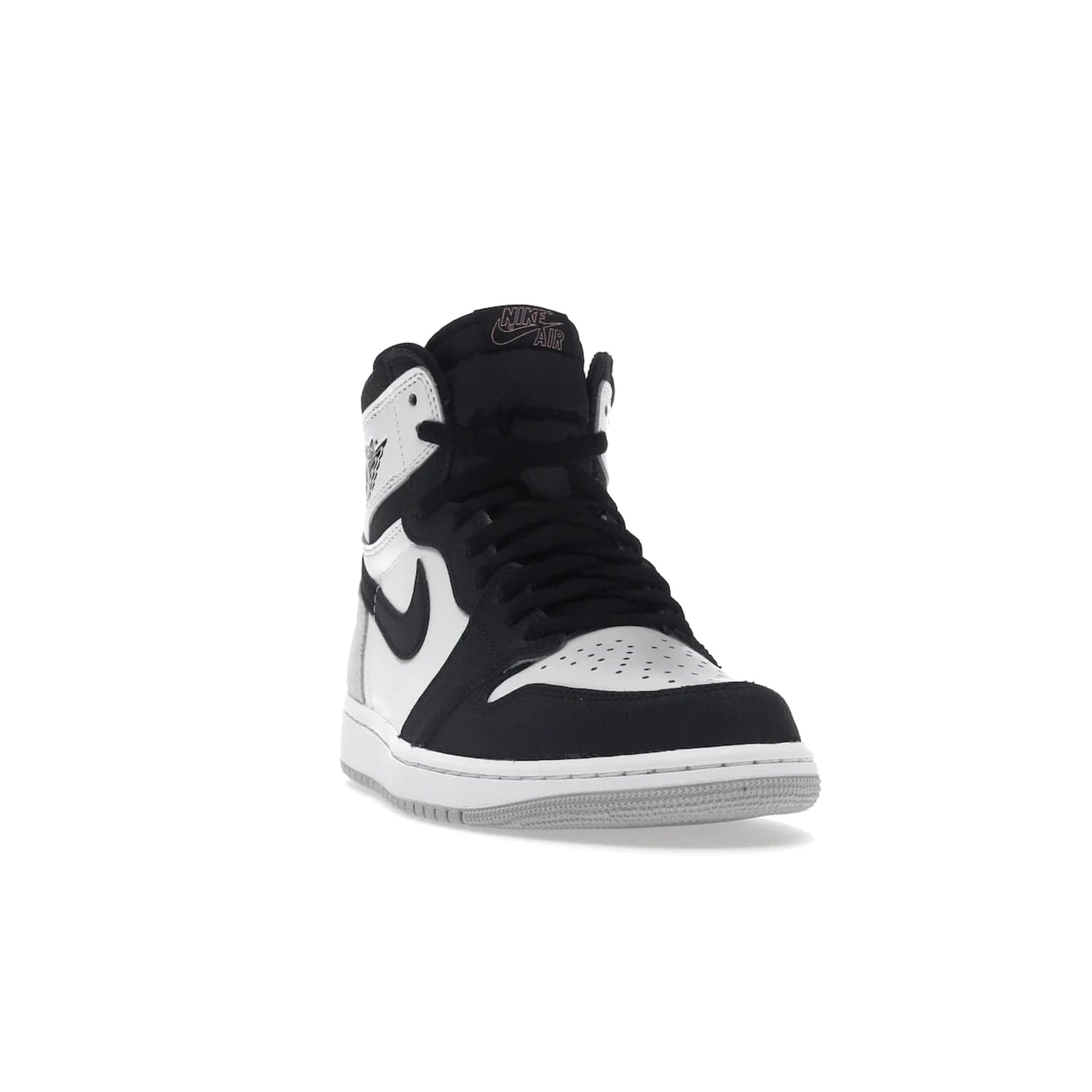 Jordan 1 Retro High OG Bleached Coral - Image 8 - Only at www.BallersClubKickz.com - Check out the latest AJ1 High OG Bleached Coral release, featuring white and black leather with grey overlays and a classic Nike Air cushioning. Shop now!