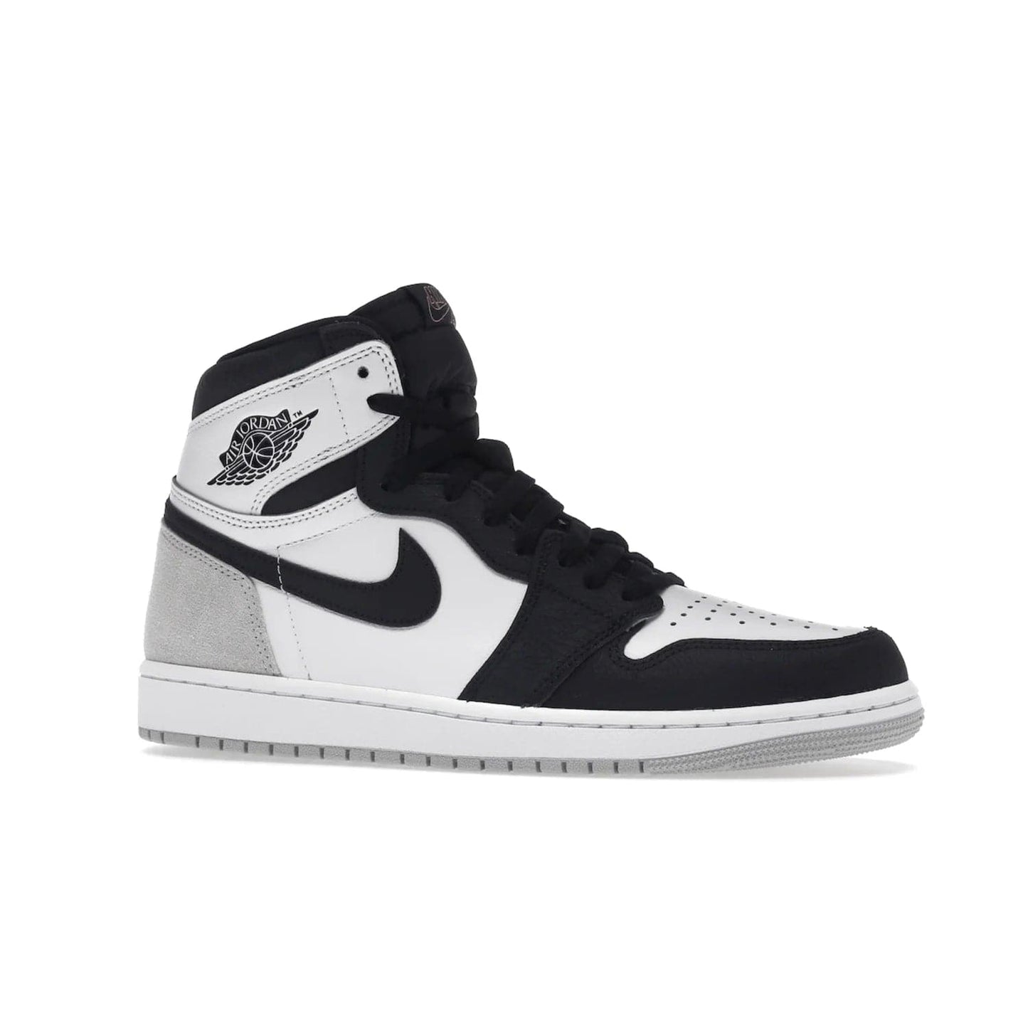 Jordan 1 Retro High OG Bleached Coral - Image 3 - Only at www.BallersClubKickz.com - Check out the latest AJ1 High OG Bleached Coral release, featuring white and black leather with grey overlays and a classic Nike Air cushioning. Shop now!